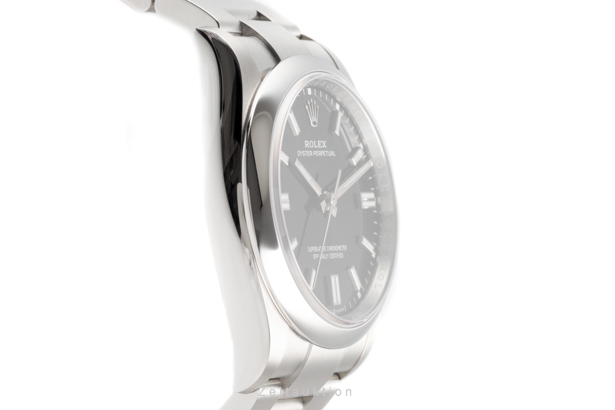 Rolex Oyster Perpetual acciaio automatismo orologio da uomo 126000  [2202482]