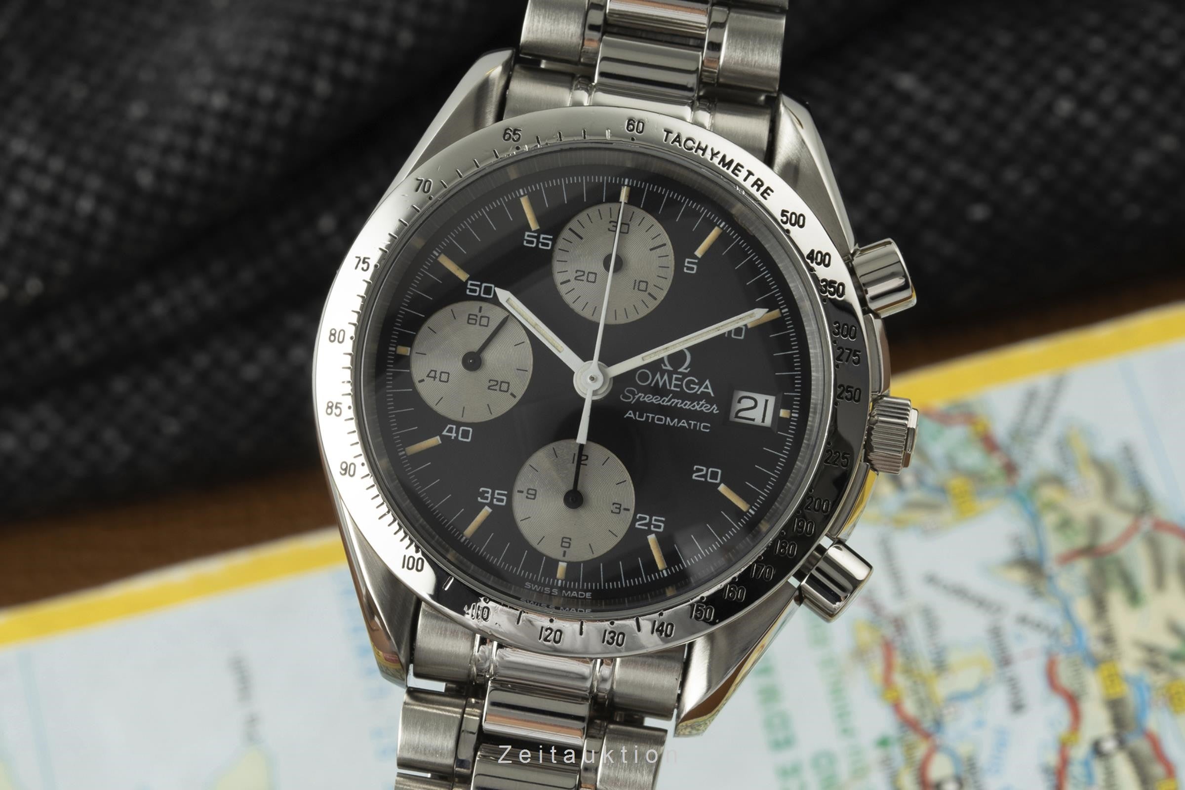 Omega Speedmaster Date Chronograph Automatik Edelstahl Herrenuhr Ref. 3511.50.00 [2202515]