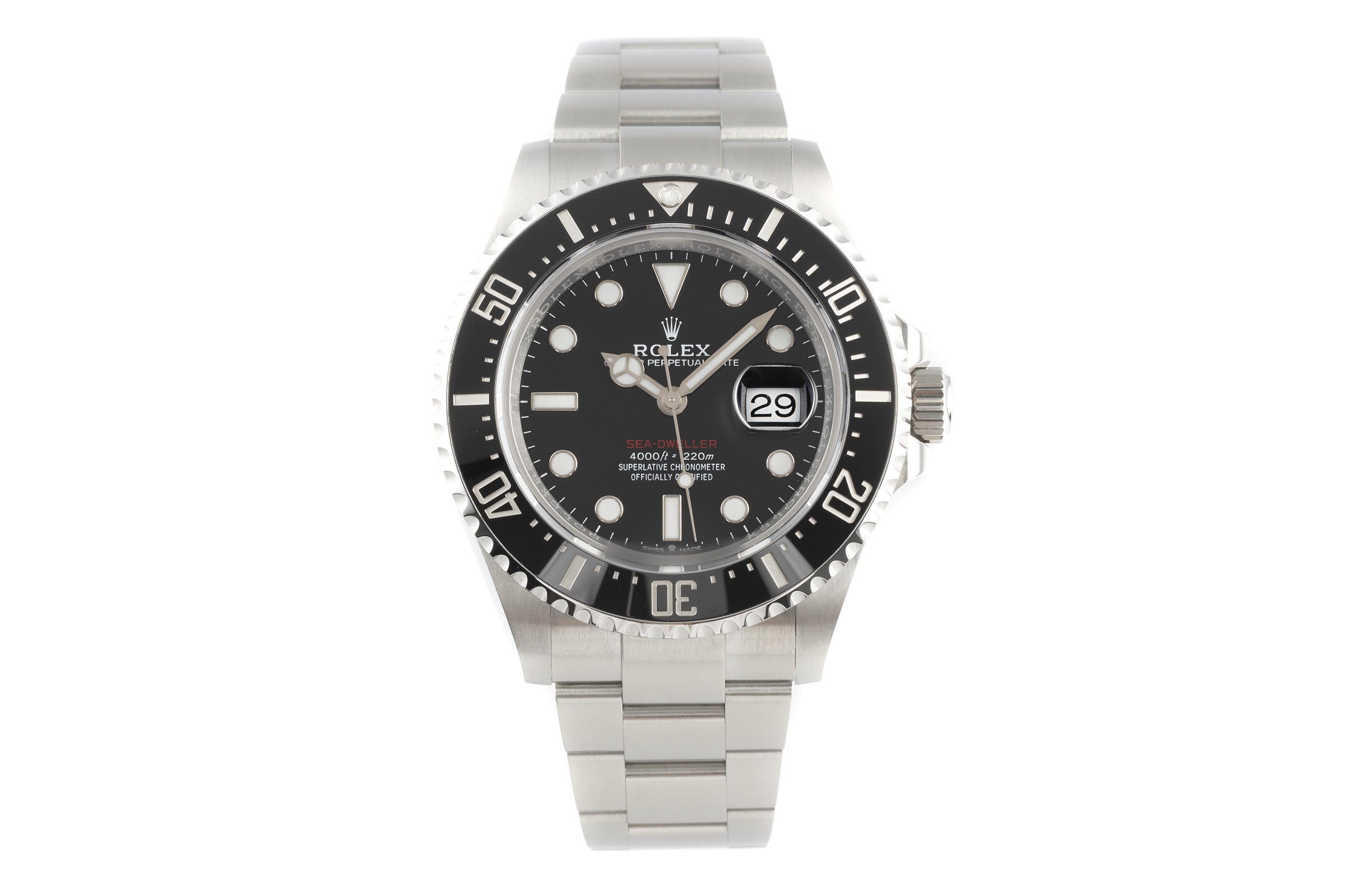 Rolex Sea-Dweller steel automatic men's watch 126600  [2202713]