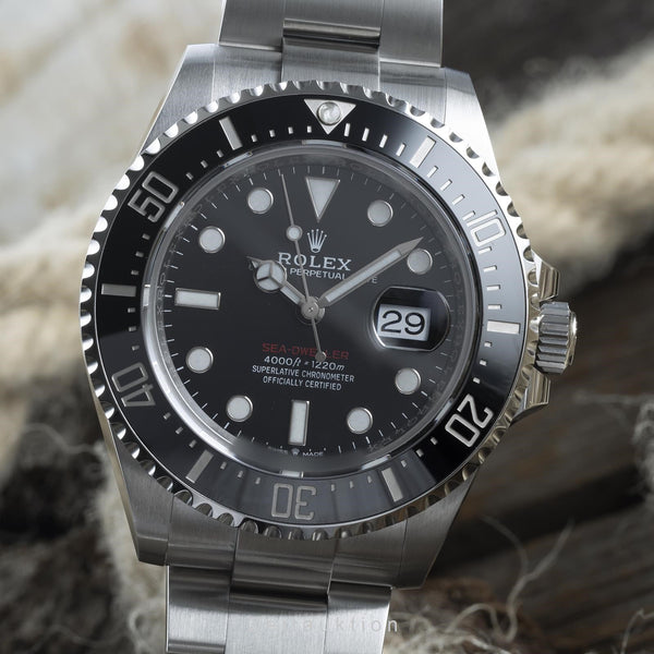 Rolex Sea-Dweller steel automatic men's watch 126600  [2202713]