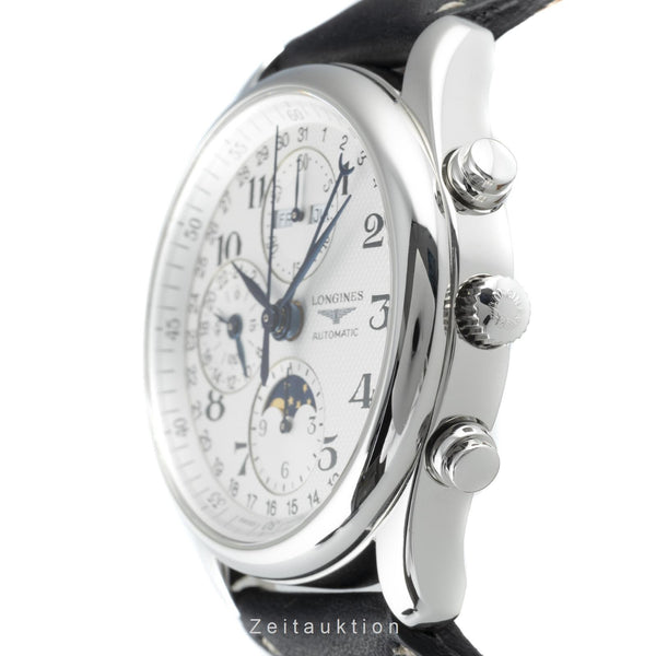 Longines Master Collection chronograph steel automatic men's watch L2.673.4 LP: 3110EUR  [2202734]