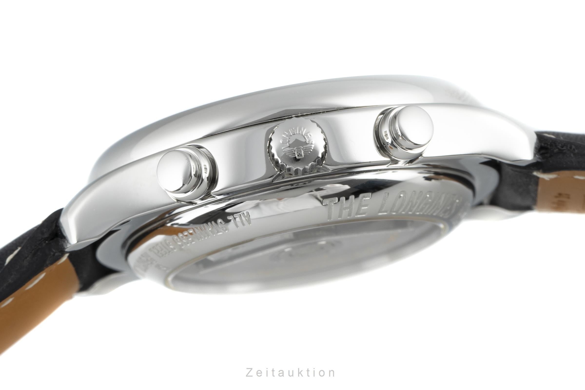 Longines Master Collection chronograph steel automatic men's watch L2.673.4 LP: 3110EUR  [2202734]