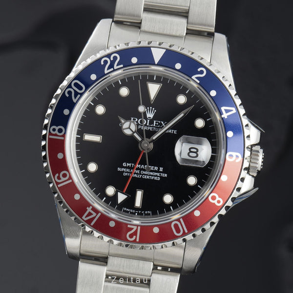 Rolex GMT-Master II acier automatique montre pour hommes 16710  [2202754]