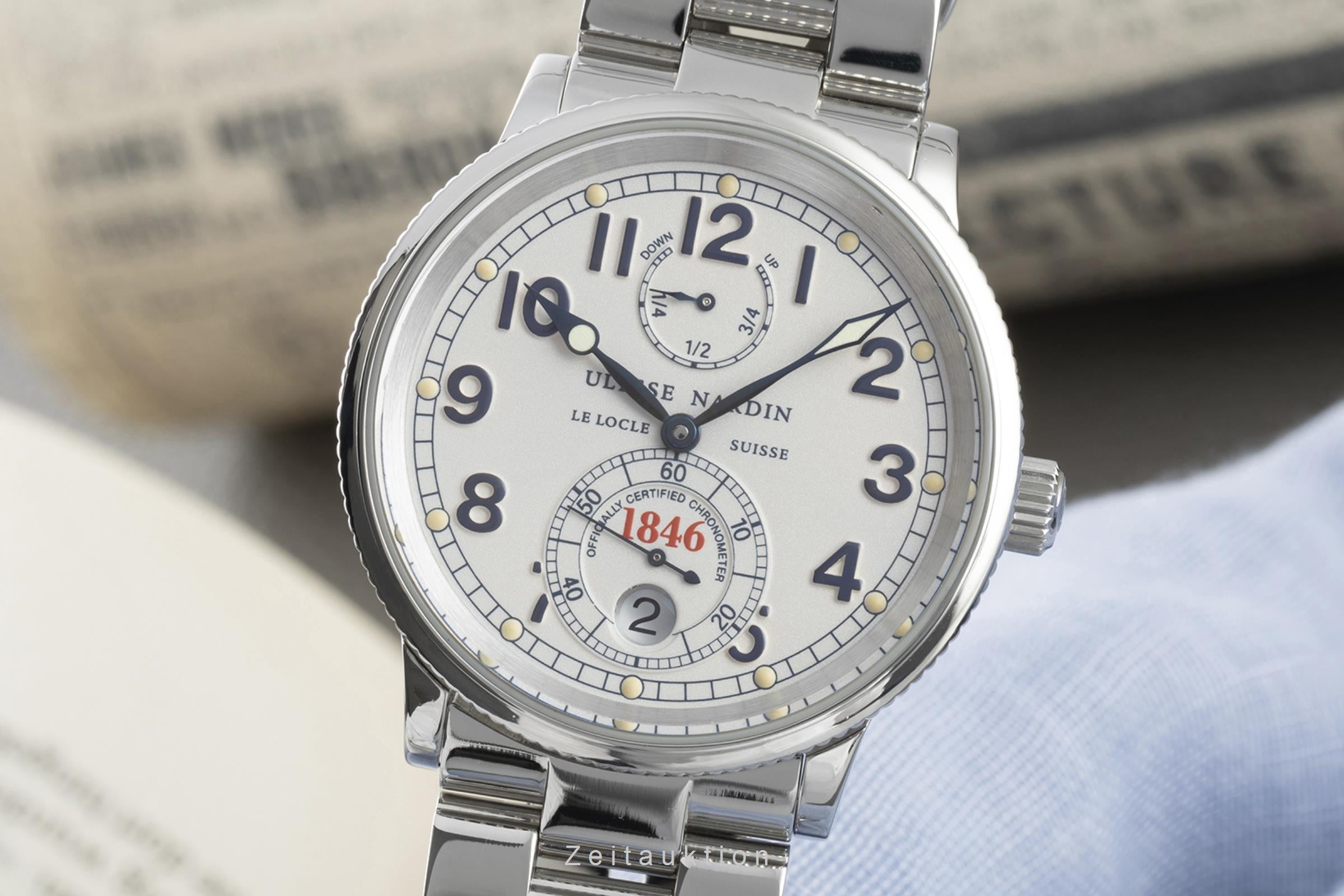 Ulysse Nardin Marine Chronometer steel automatic Ref. 263-22 | 2202815