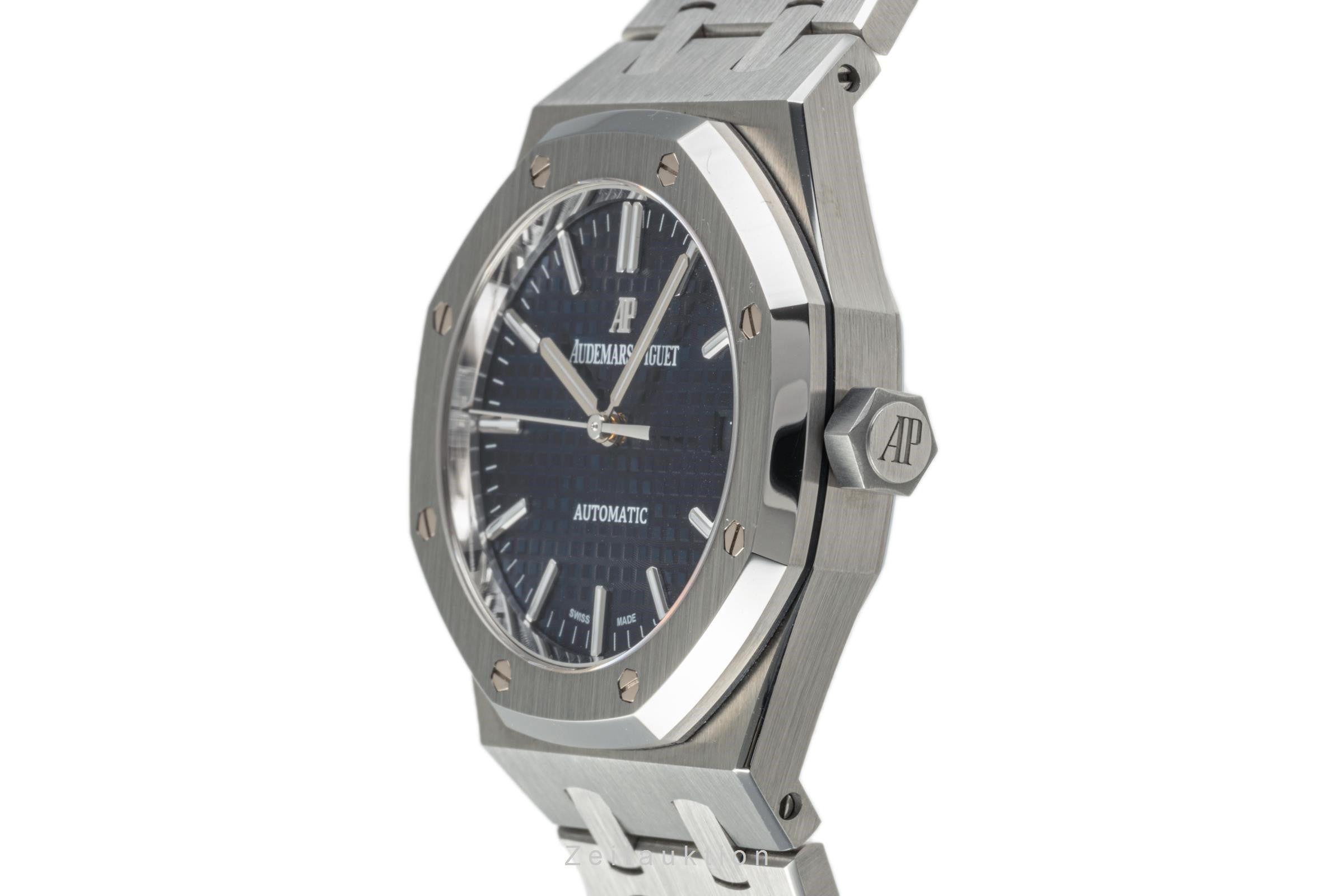 Audemars Piguet Royal Oak Automatik Edelstahl Herrenuhr 15450ST.OO.1256ST.03 B&P [2202987]