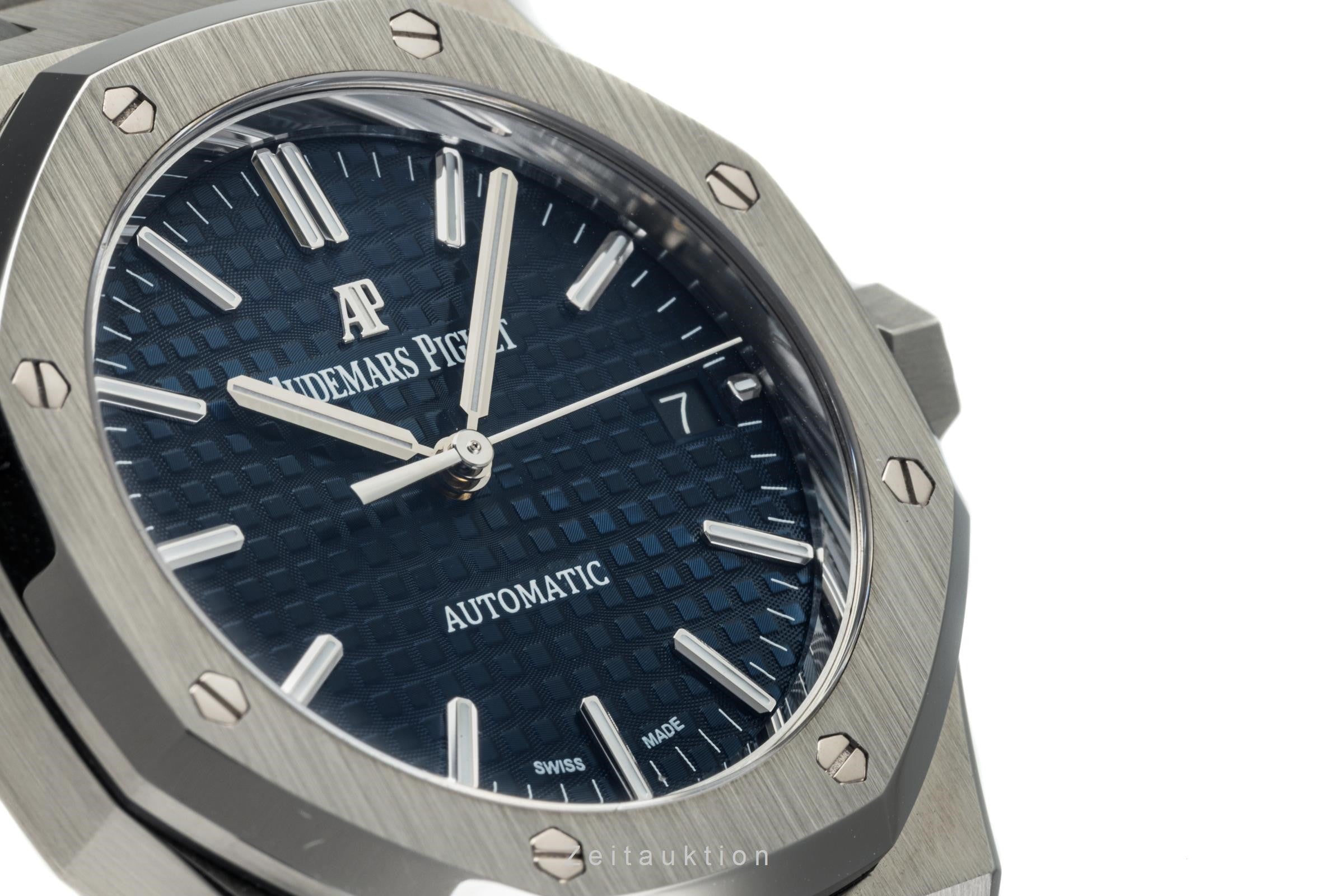 Audemars Piguet Royal Oak Automatik Edelstahl Herrenuhr 15450ST.OO.1256ST.03 B&P [2202987]