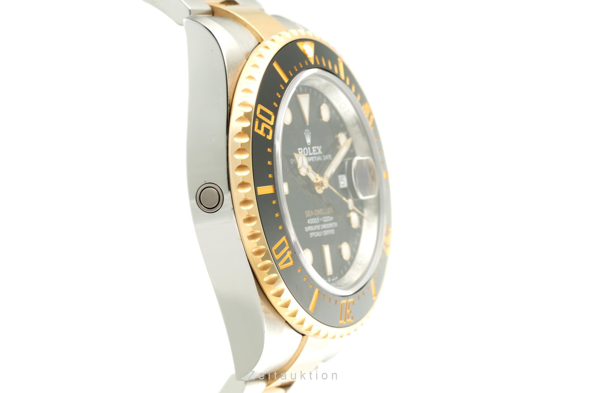Rolex Sea-Dweller Stahl / Gold Automatik Herrenuhr Ref. 126603 Box & Papiere [2203008]