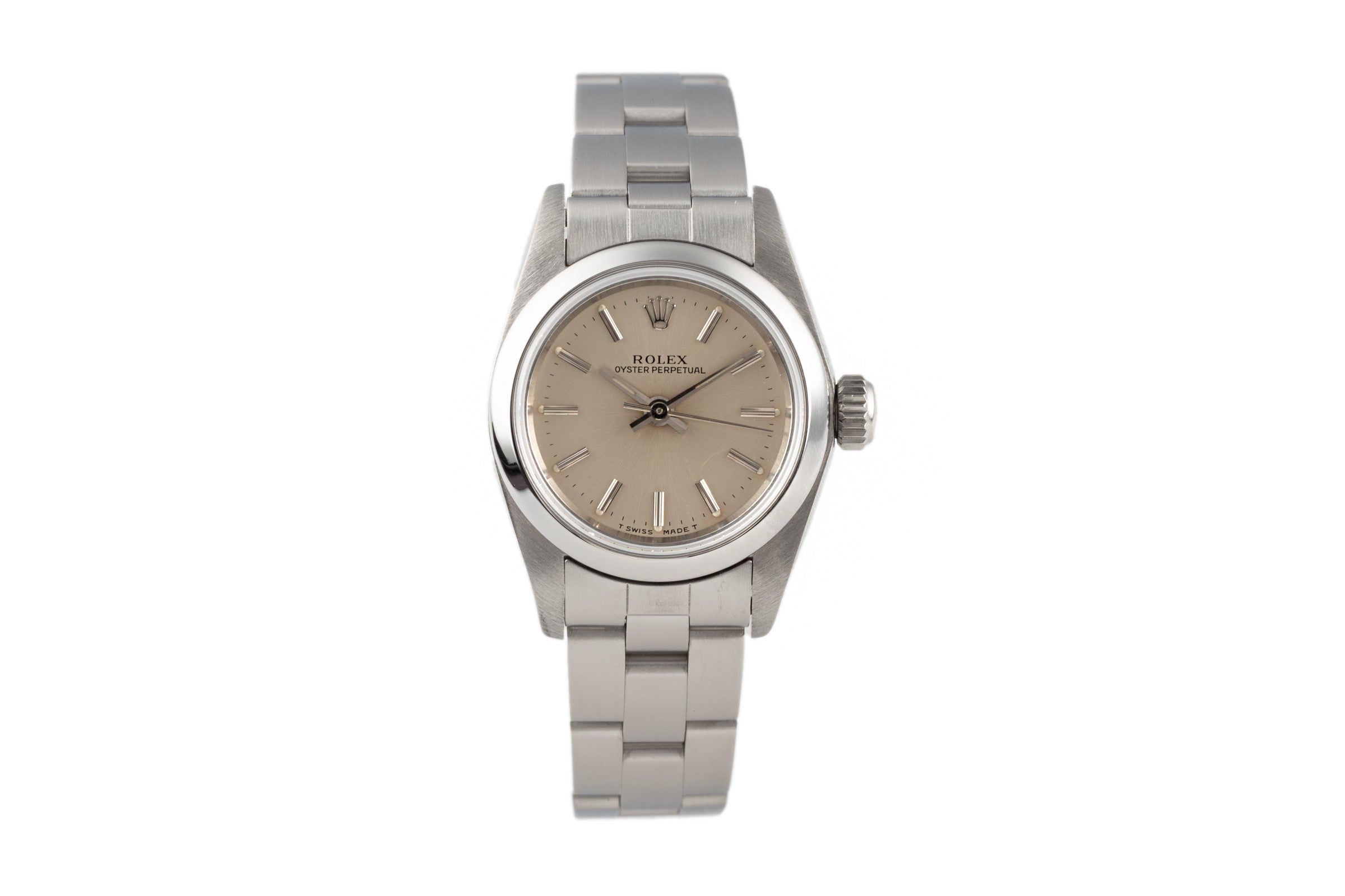 Rolex Oyster Perpetual acero automático reloj para damas  67180  [2203021]