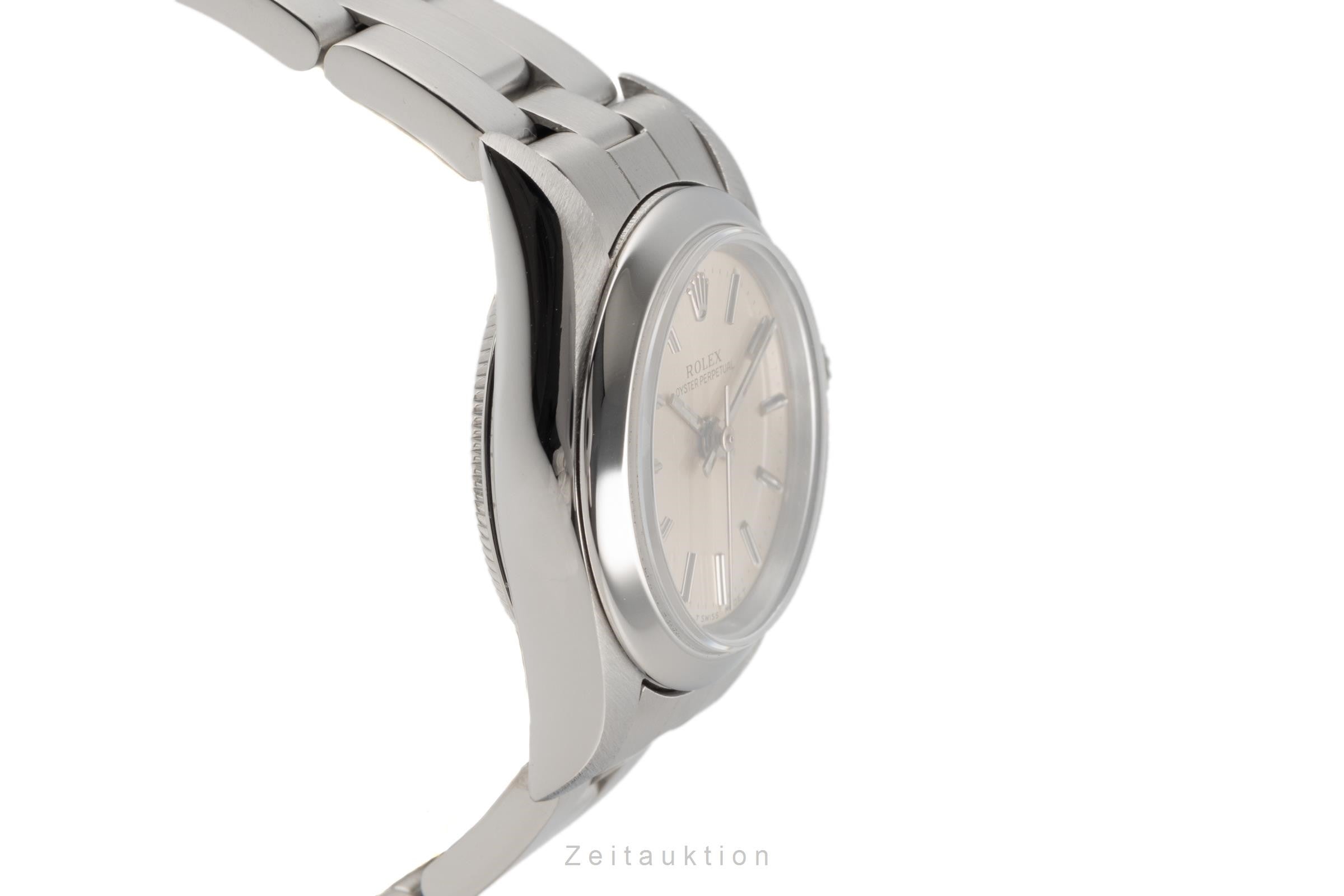 Rolex Oyster Perpetual acero automático reloj para damas  67180  [2203021]