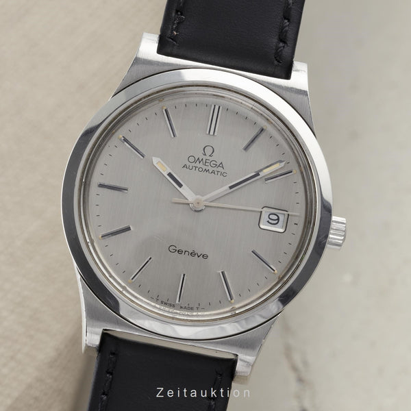 Omega Geneve steel automatic men's watch 166.0168 Vintage  [2203025]
