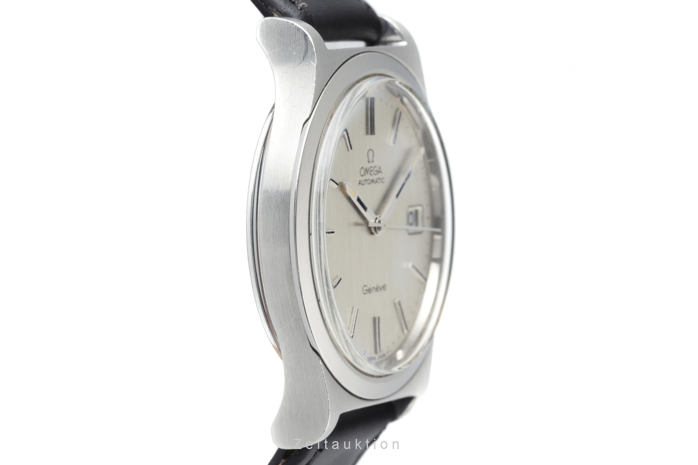 Omega Geneve steel automatic men's watch 166.0168 Vintage  [2203025]
