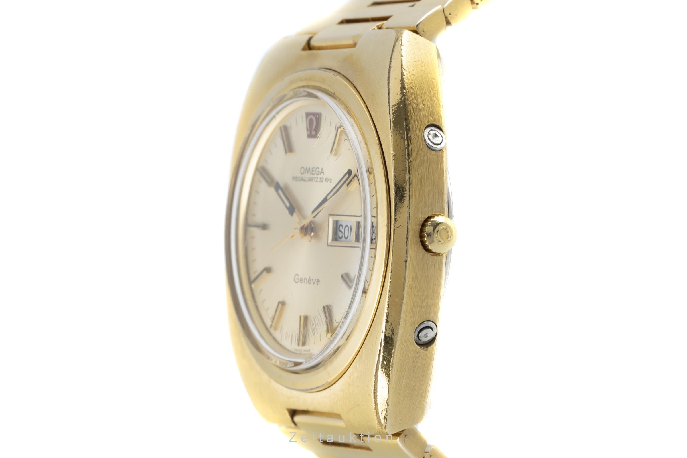 Omega Megaquartz 32 kHz Day Date Kaliber 1310 Herrenuhr Ref.196.0033 [2203028]