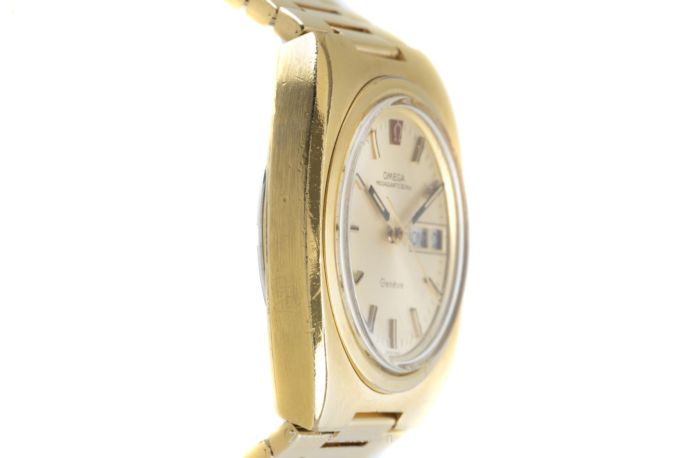 Omega Megaquartz 32 kHz Day Date Kaliber 1310 Herrenuhr Ref.196.0033 [2203028]