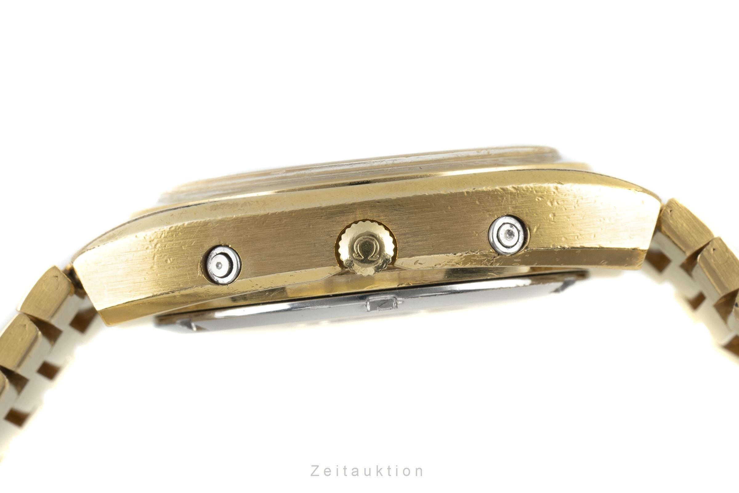 Omega Megaquartz 32 kHz Day Date Kaliber 1310 Herrenuhr Ref.196.0033 [2203028]