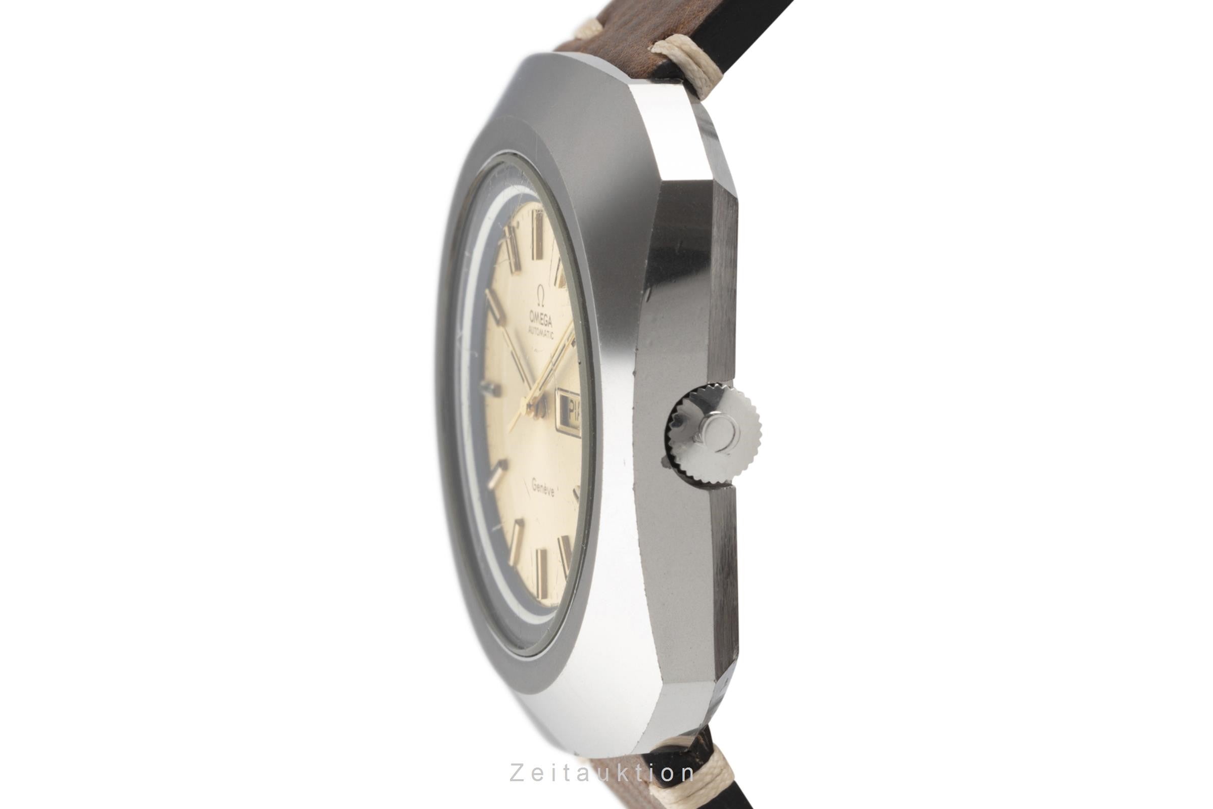 Omega Seamaster acero automático reloj para caballeros 166.078 Vintage  [2203031]