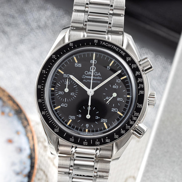 Omega Speedmaster chronograph steel automatic men's watch 3510.50.00, 175.0032.1, 175.0033.1  [2203038]
