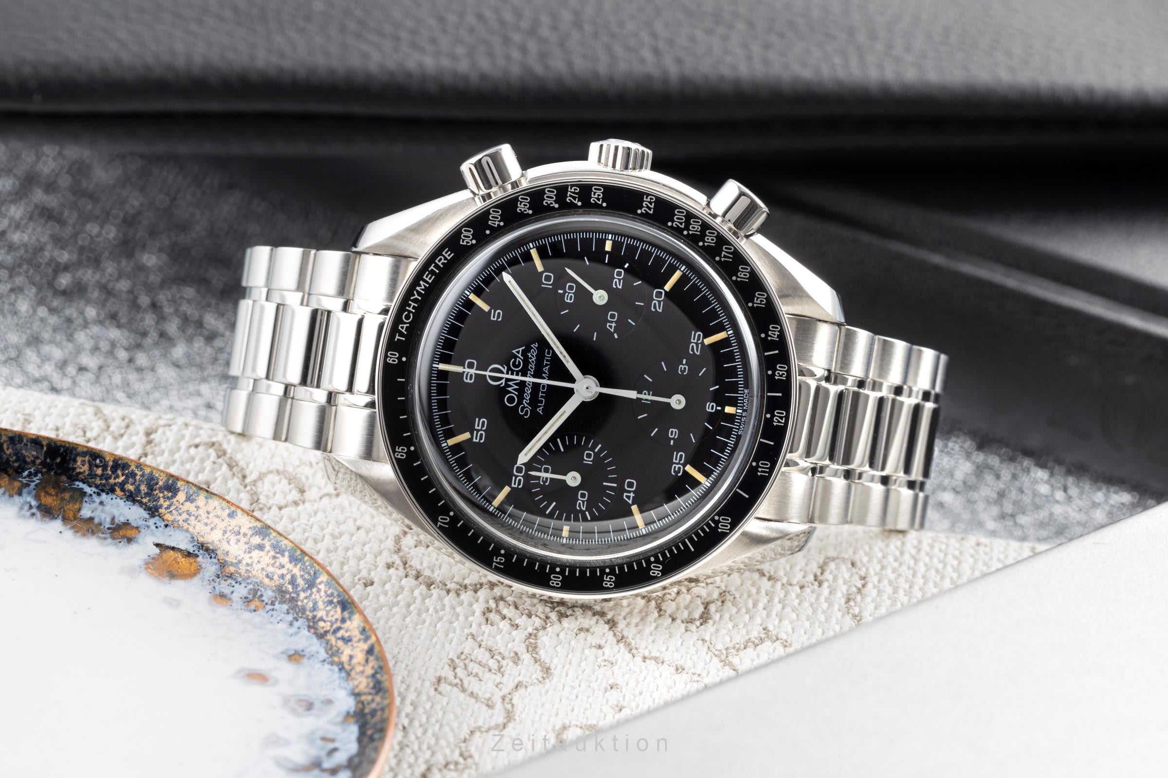 OMEGA Speedmaster Automatic 腕時計 Omega Speedmaster chronograph steel automatic Kal. 1143 Ref