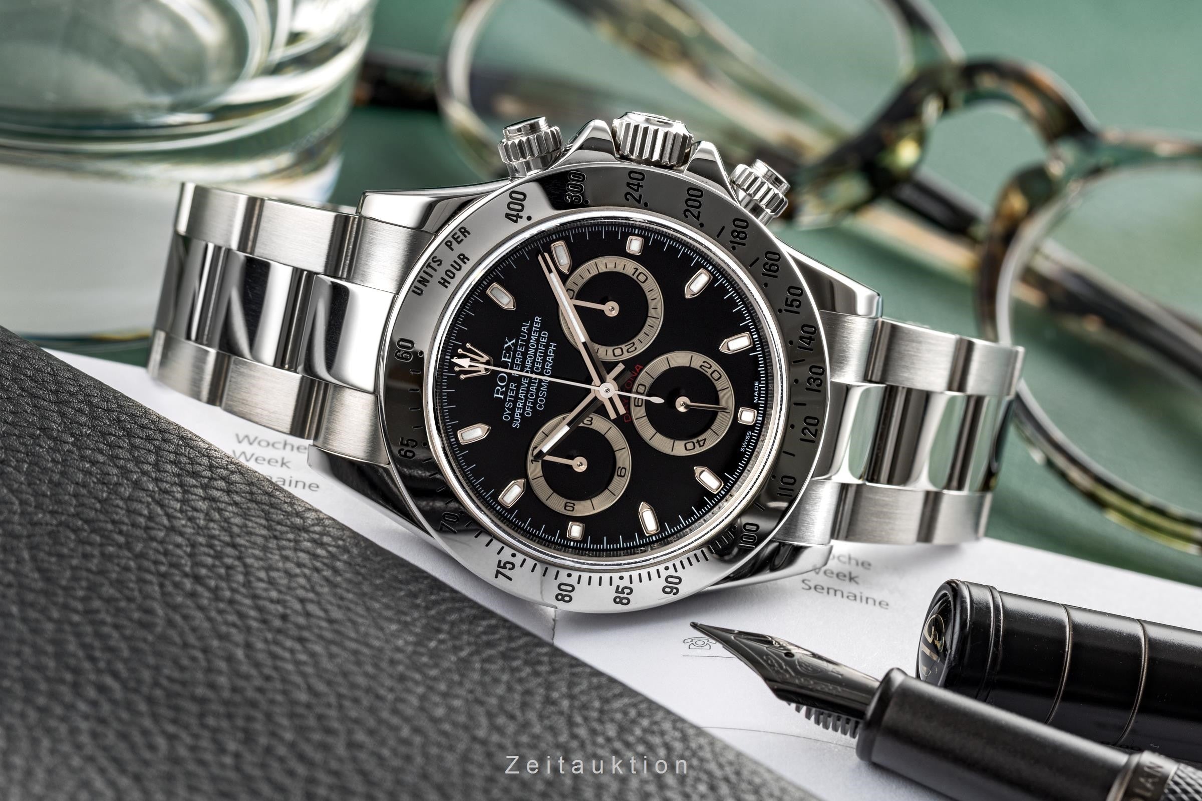 Rolex Daytona chronograph steel automatic 4130 116520