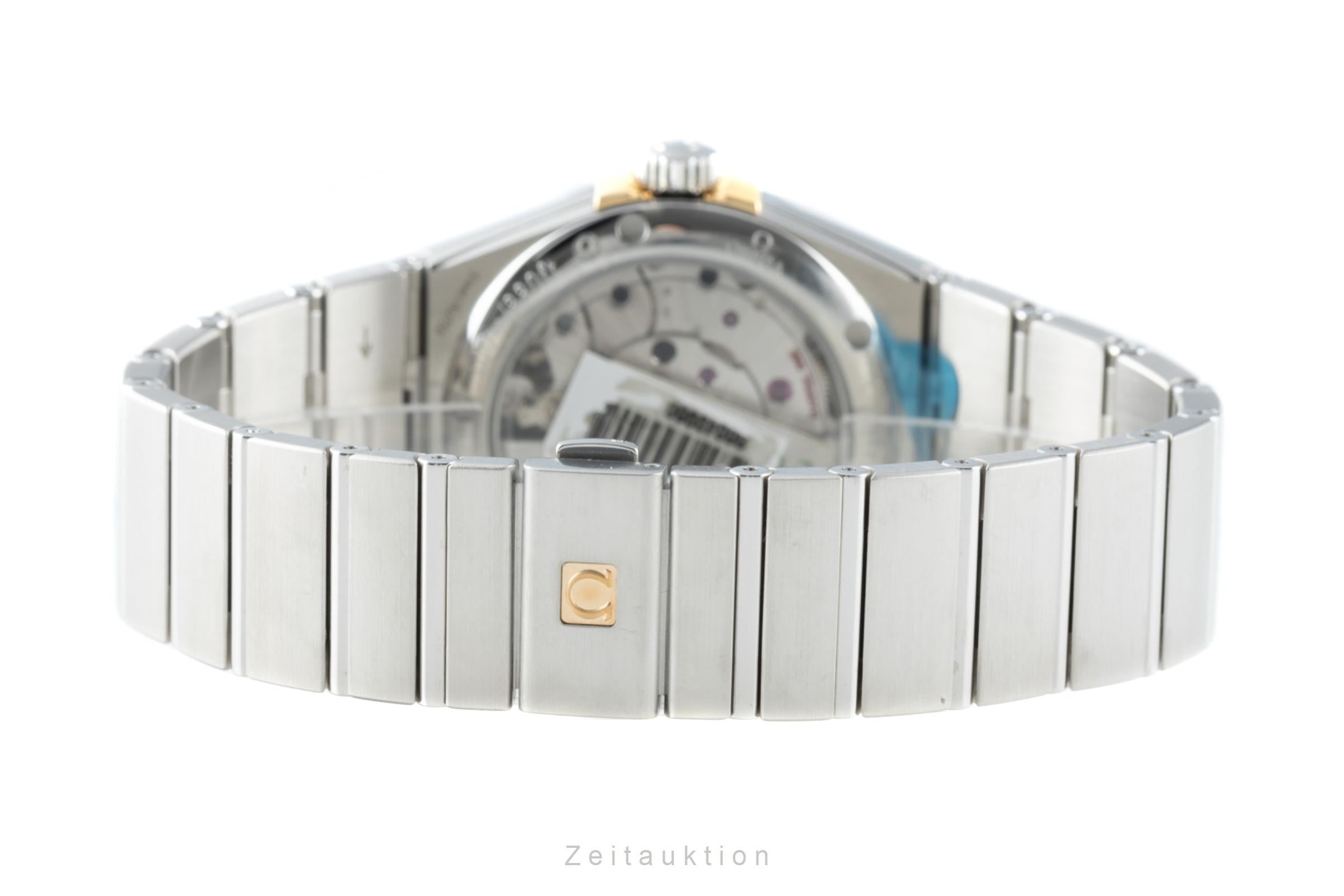 Omega Constellation acero / oro automático reloj para caballeros 123.20.38.21.02.005 LP: 6600EUR  [2203049]