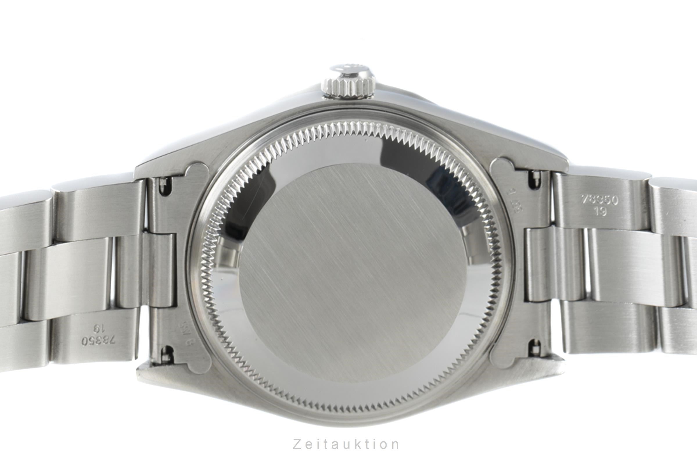 Rolex Date acero automático reloj para caballeros 15210  [2203092]