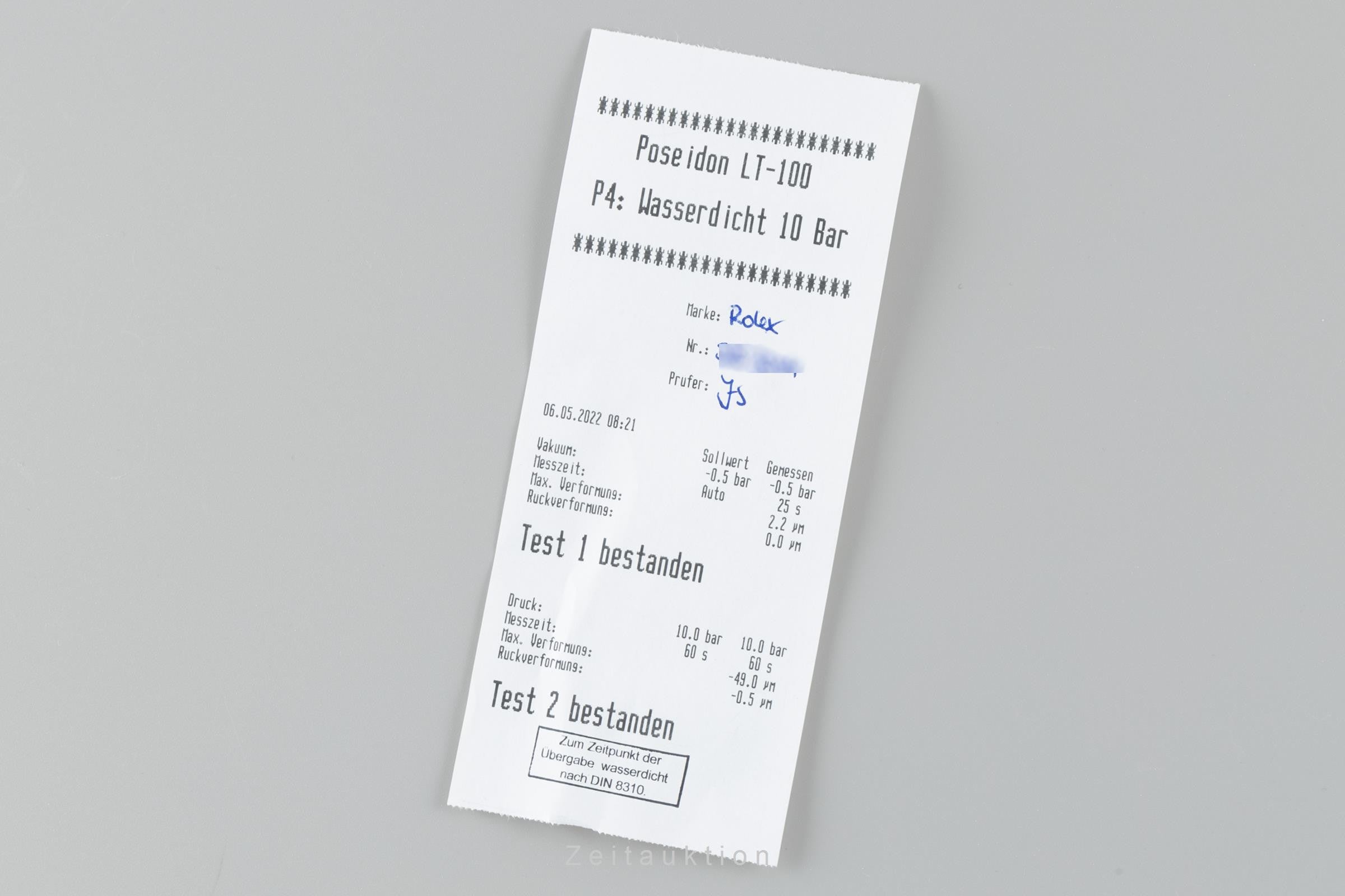 Rolex Date acero automático reloj para caballeros 15210  [2203092]