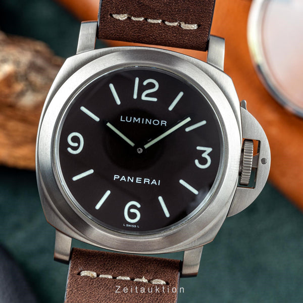 Panerai Luminor  titanio carica manuale orologio da uomo PAM00116  [2203217]