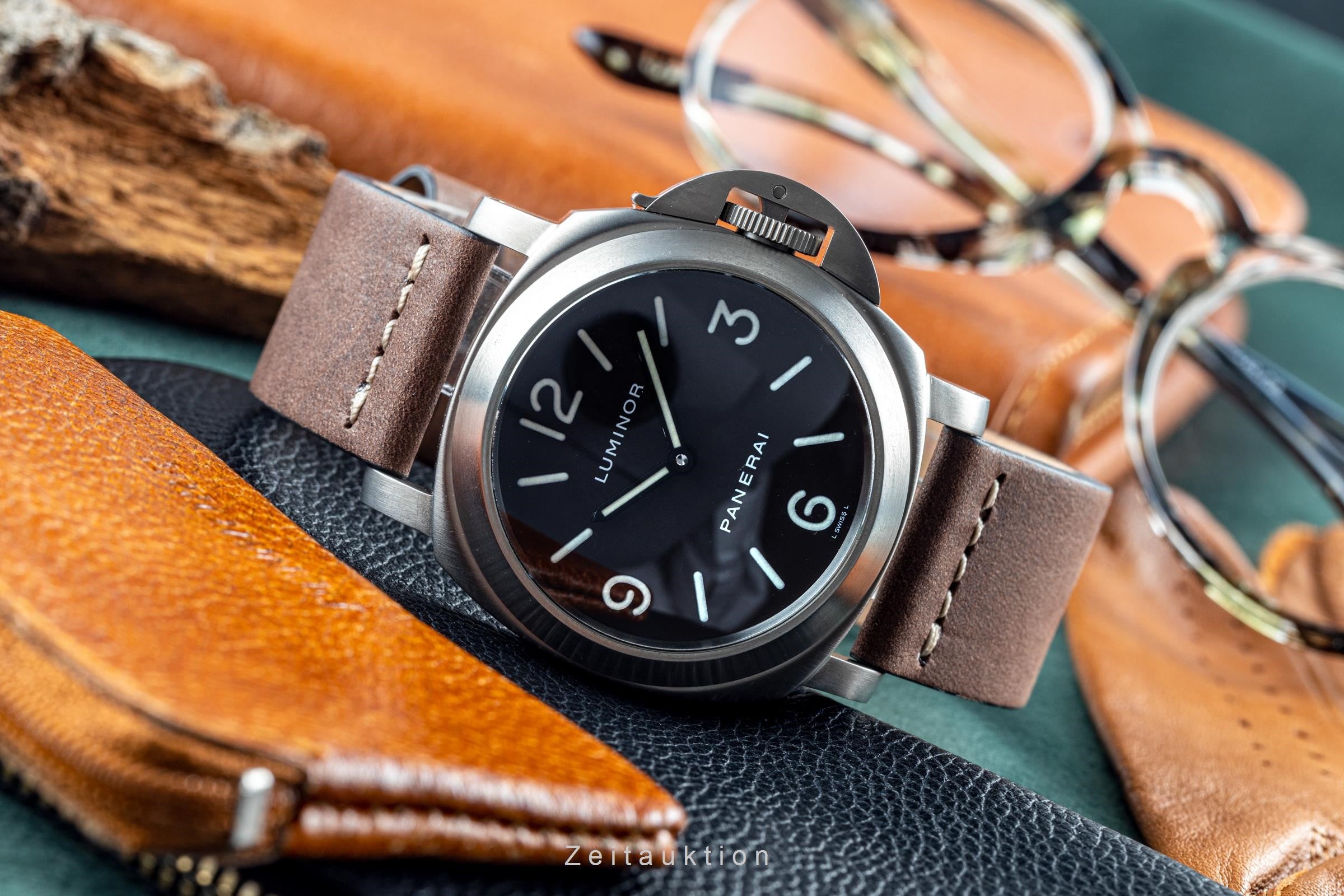 Panerai Luminor  titanio carica manuale orologio da uomo PAM00116  [2203217]