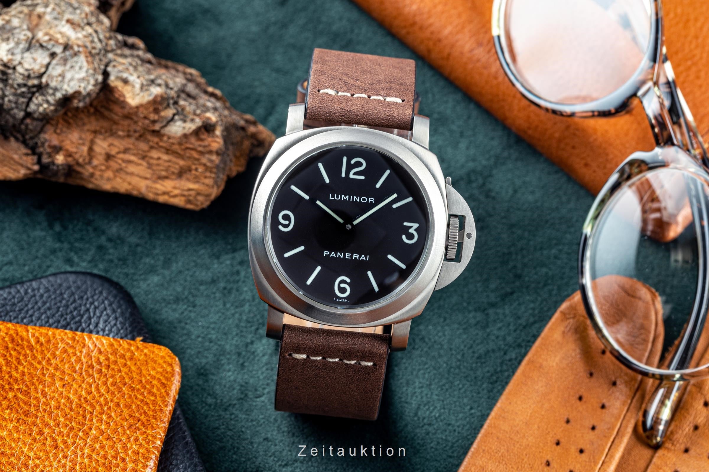 Panerai Luminor  titanio carica manuale orologio da uomo PAM00116  [2203217]