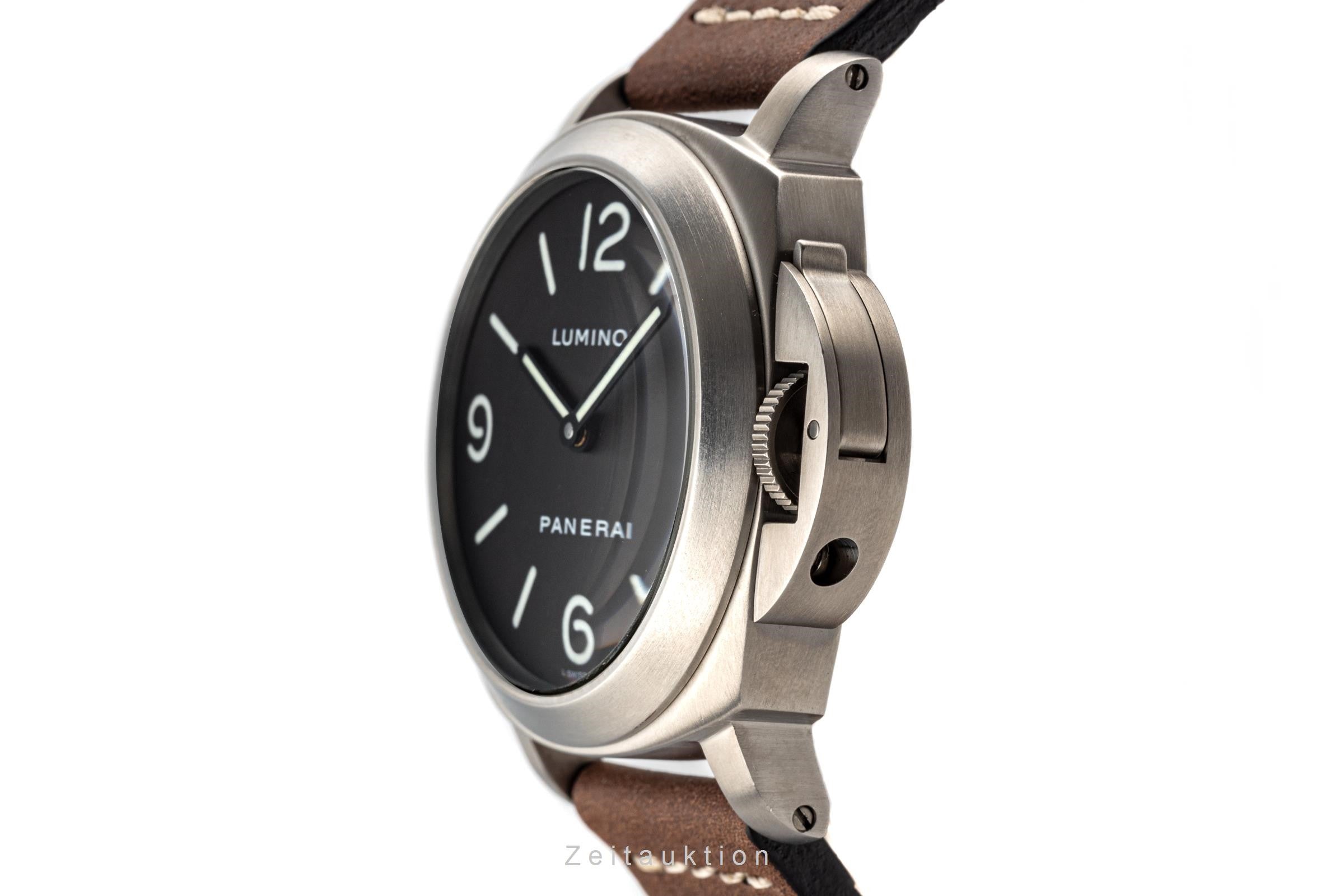 Panerai Luminor  titanio carica manuale orologio da uomo PAM00116  [2203217]