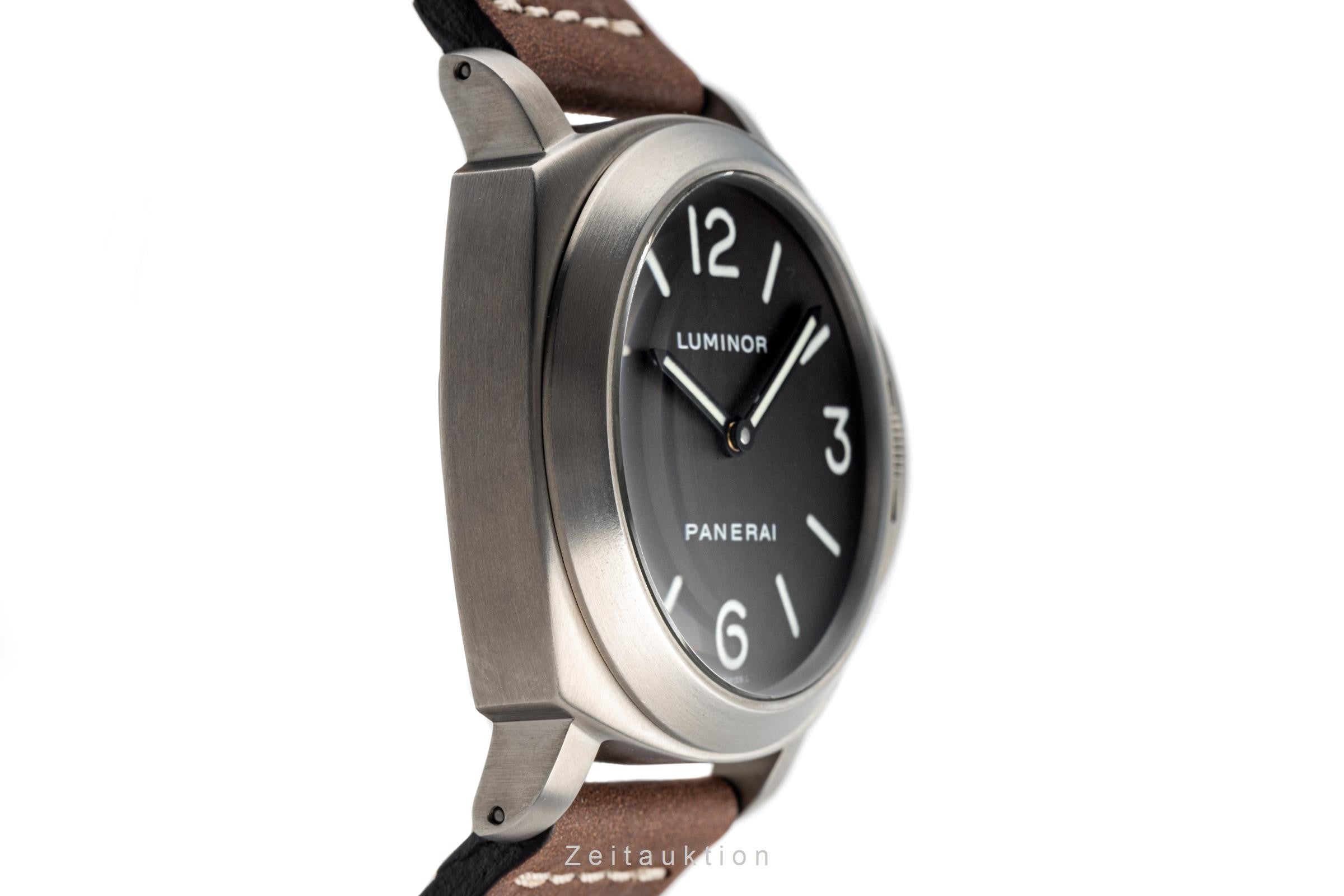 Panerai Luminor  titanio carica manuale orologio da uomo PAM00116  [2203217]