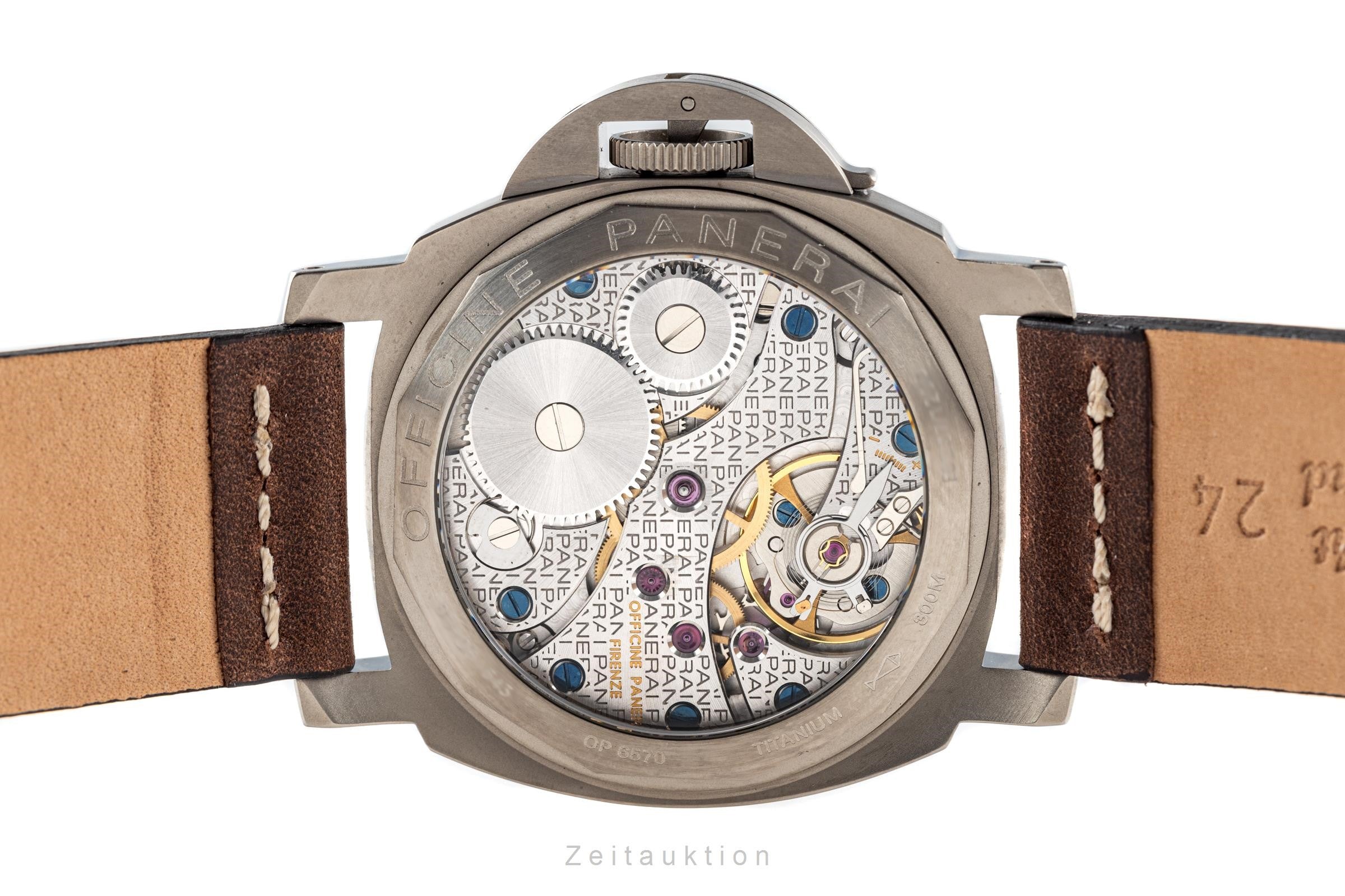 Panerai Luminor  titanio carica manuale orologio da uomo PAM00116  [2203217]
