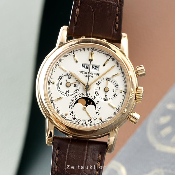 Patek Philippe Perpetual Calendar chronograph 18 ct gold manual