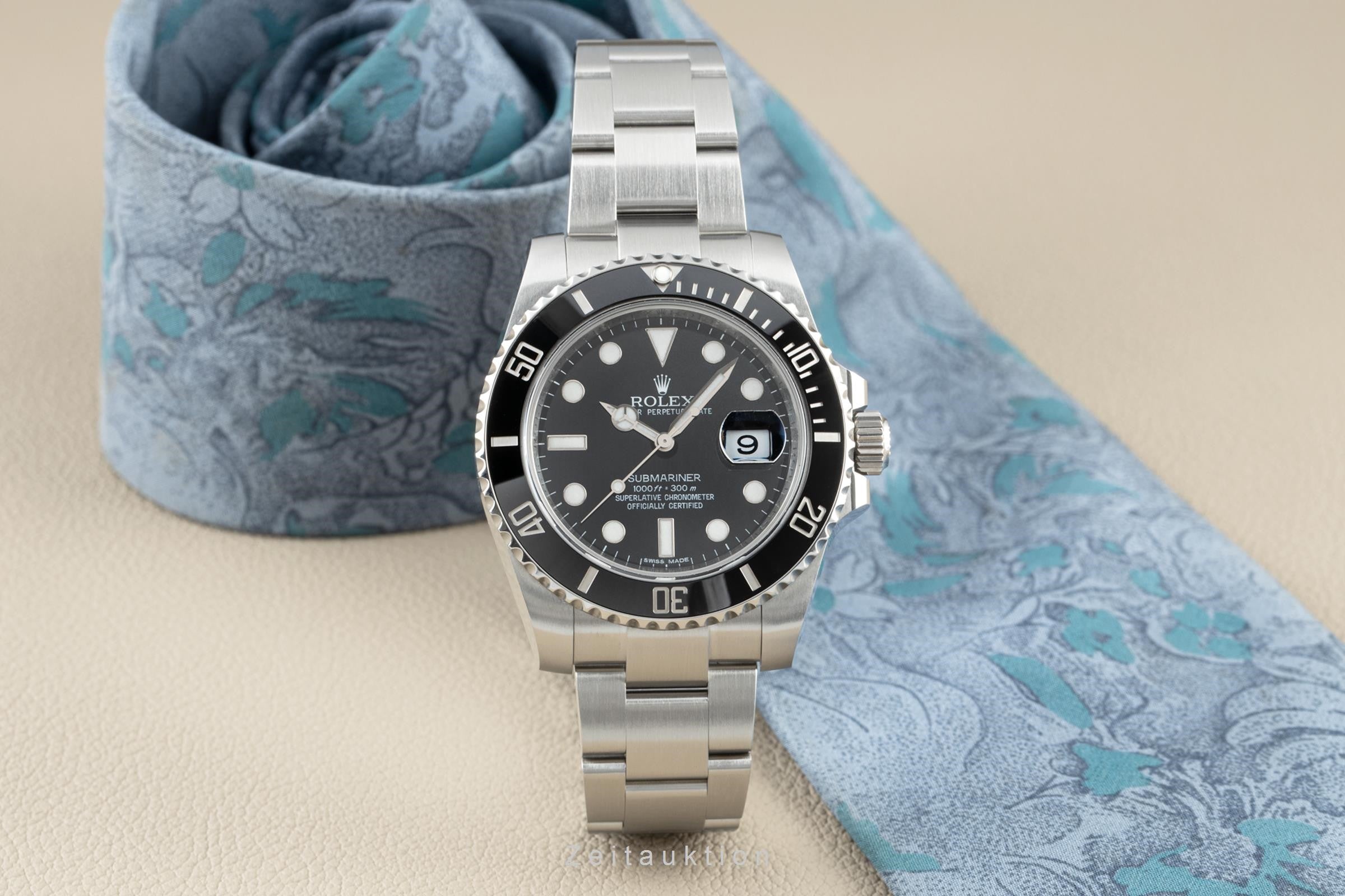 Rolex Submariner acero automático 3135 116610LN 2203232
