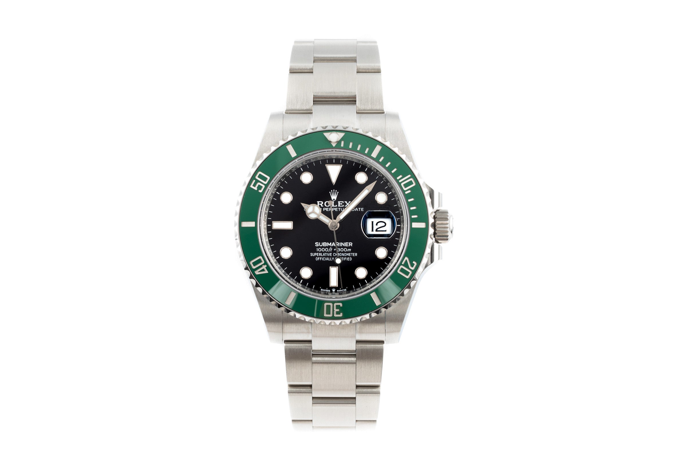 Rolex Submariner Date "Starbucks" Stahl Herrenuhr Oyster Perpetual 126610LV B&P [2203251]