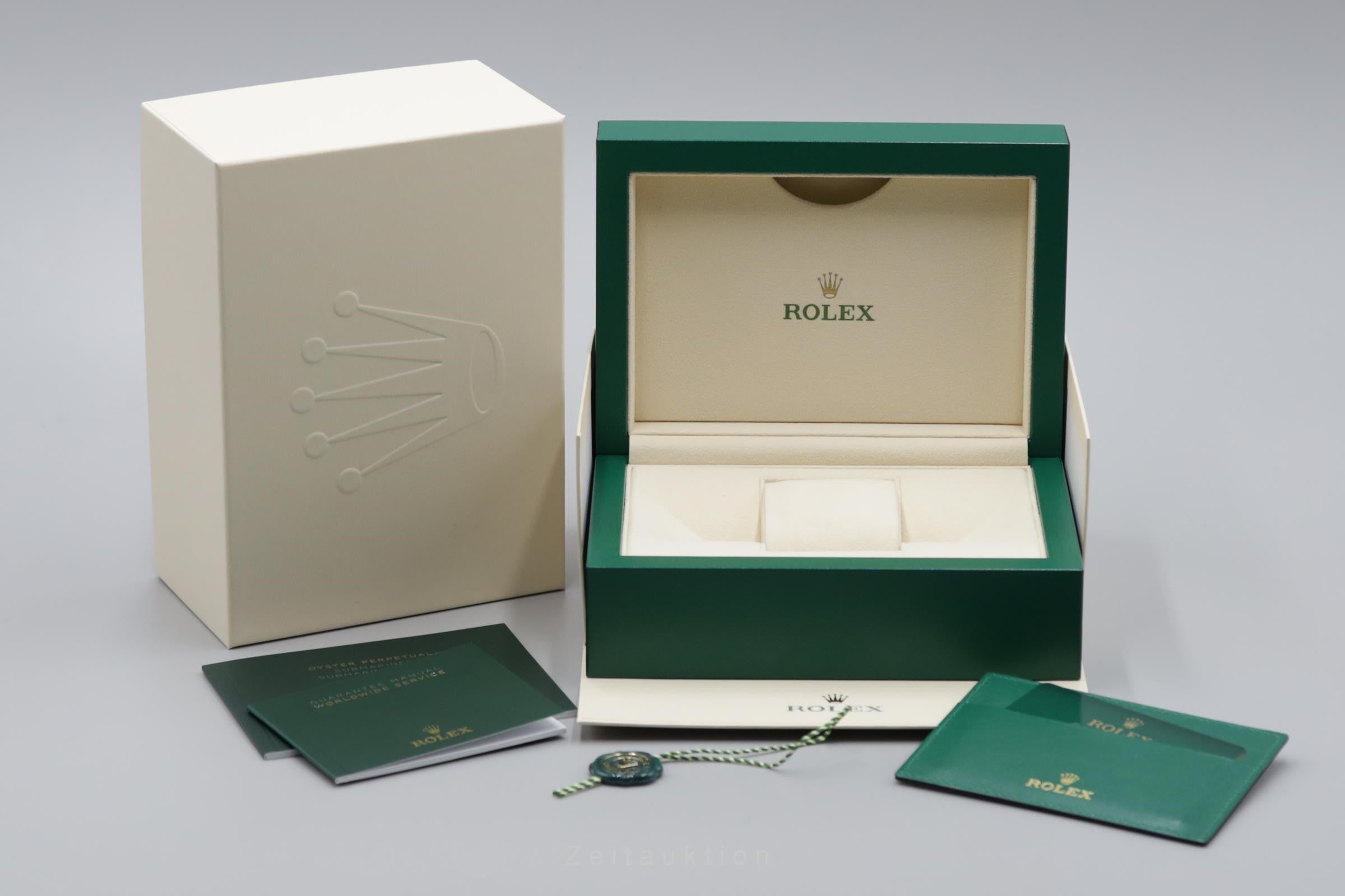 Rolex Submariner Date "Starbucks" Stahl Herrenuhr Oyster Perpetual 126610LV B&P [2203251]