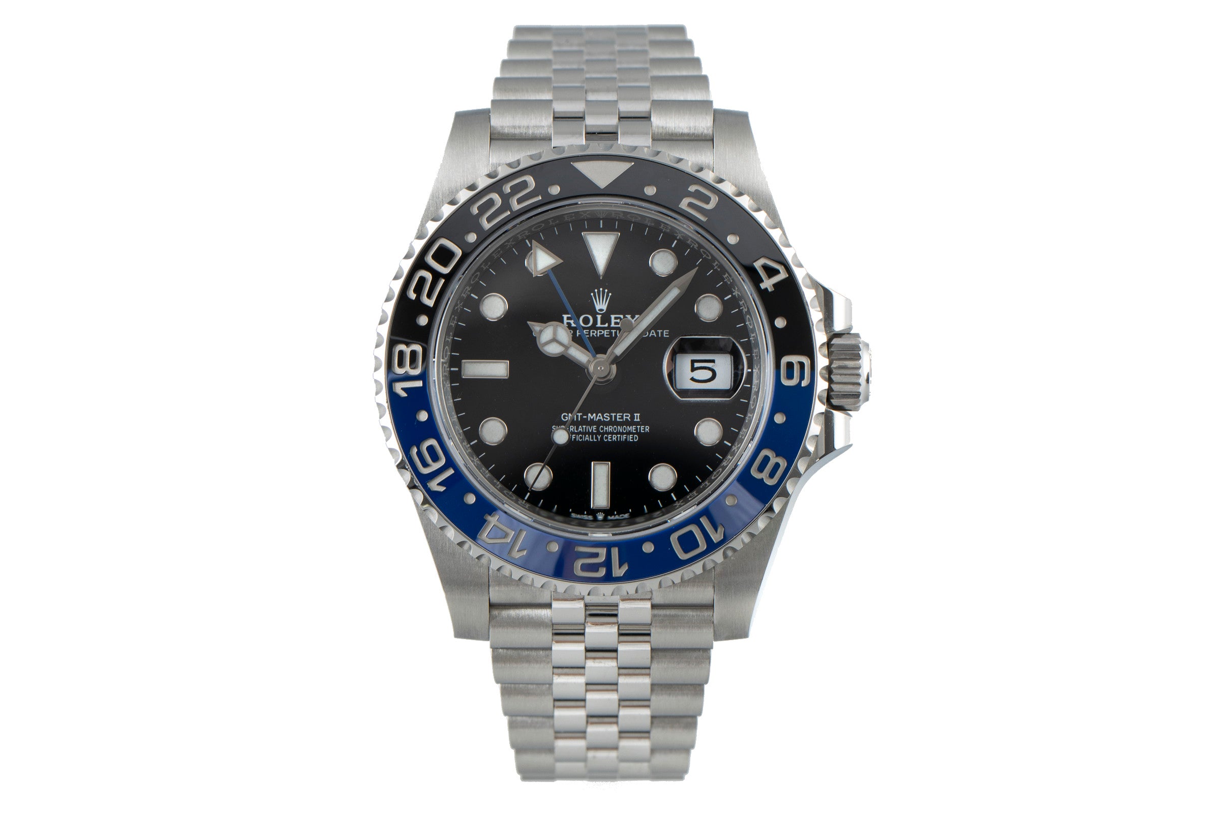 Rolex GMT-Master II acciaio automatismo orologio da uomo 126710BLNR  [2203266]