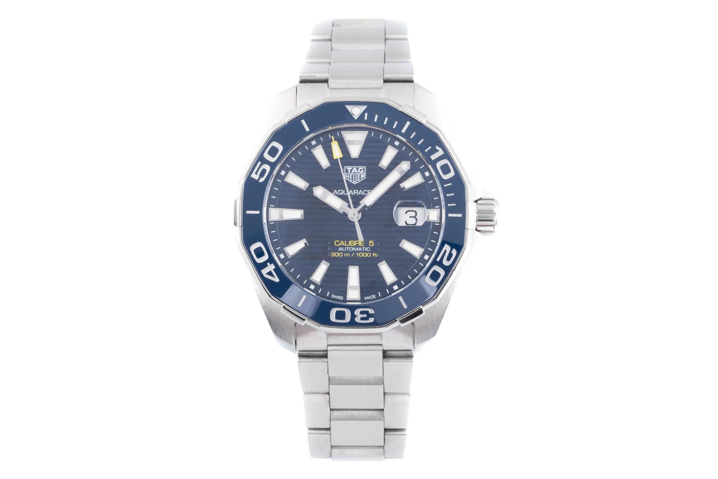 Tag Heuer Aquaracer steel automatic men's watch WAY201B.BA0927 LP: 3200EUR  [2203326]
