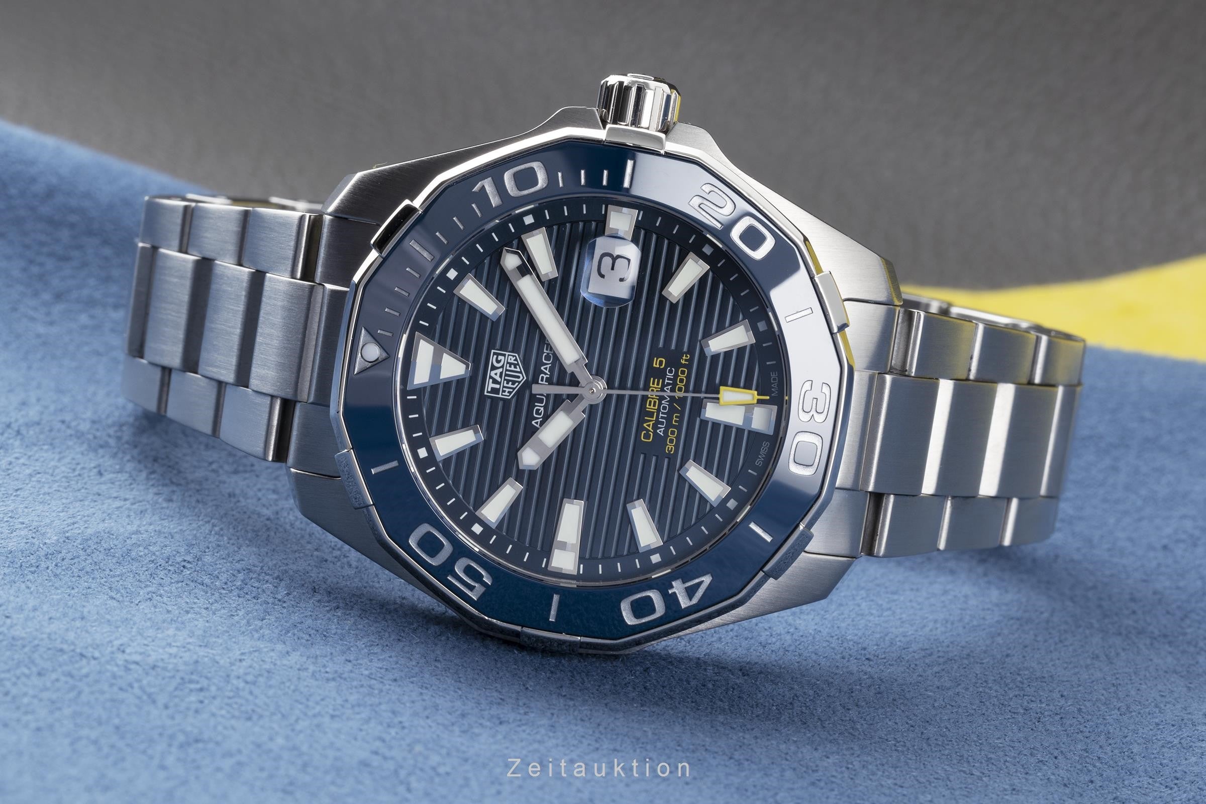 Tag Heuer Aquaracer steel automatic men's watch WAY201B.BA0927 LP: 3200EUR  [2203326]