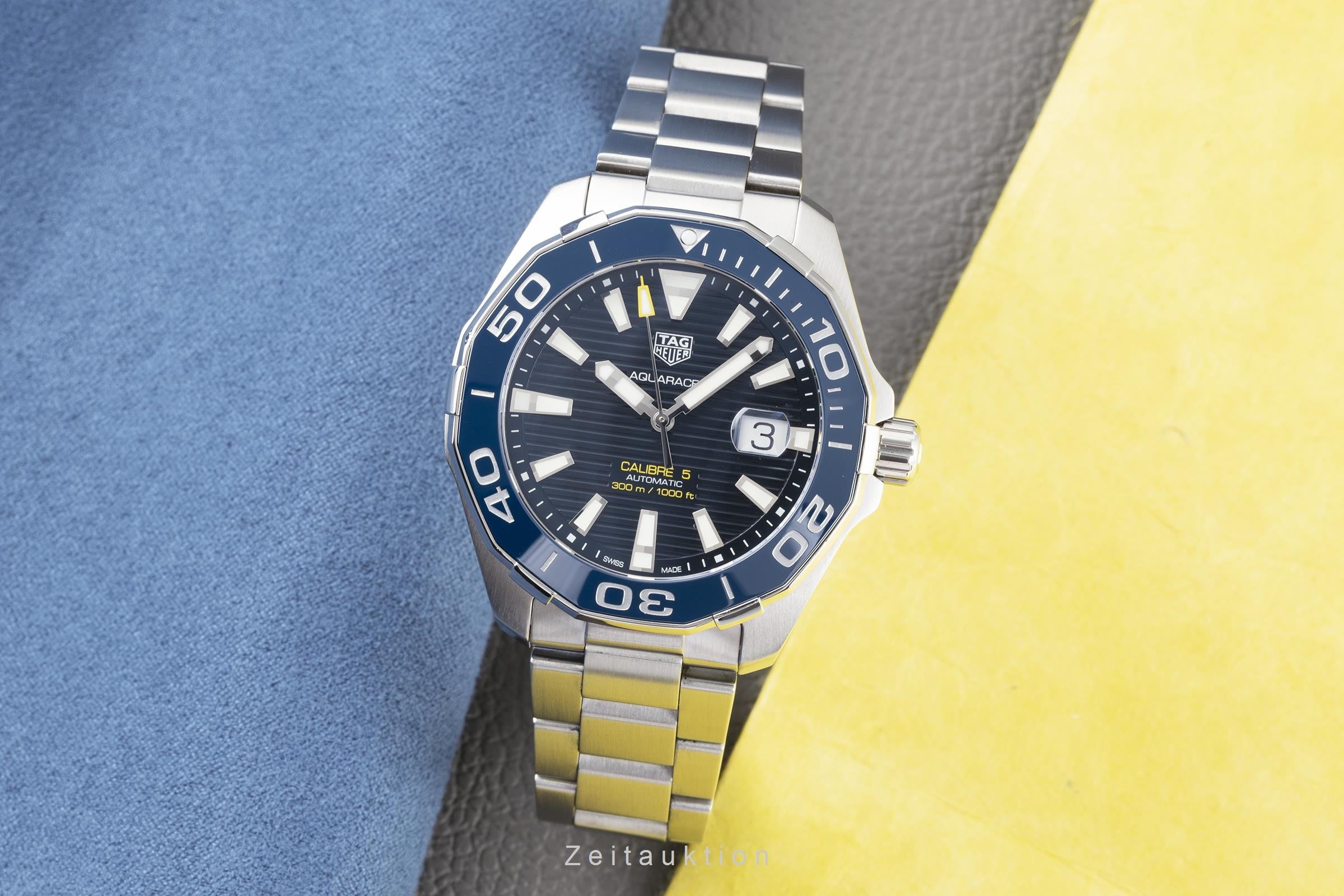 Tag Heuer Aquaracer steel automatic men's watch WAY201B.BA0927 LP: 3200EUR  [2203326]