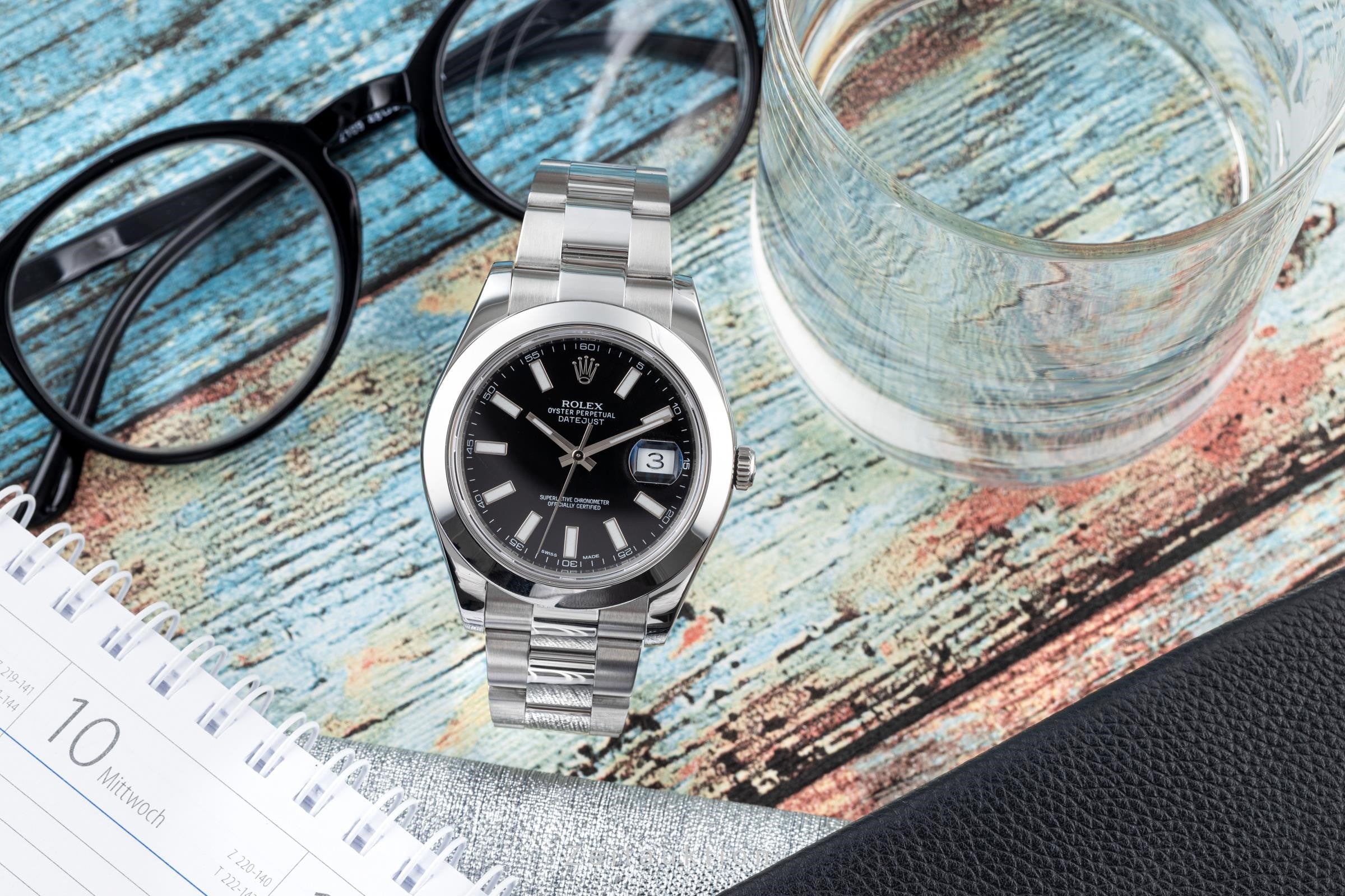 Rolex Datejust acciaio automatismo orologio da uomo 116300  [2203337]