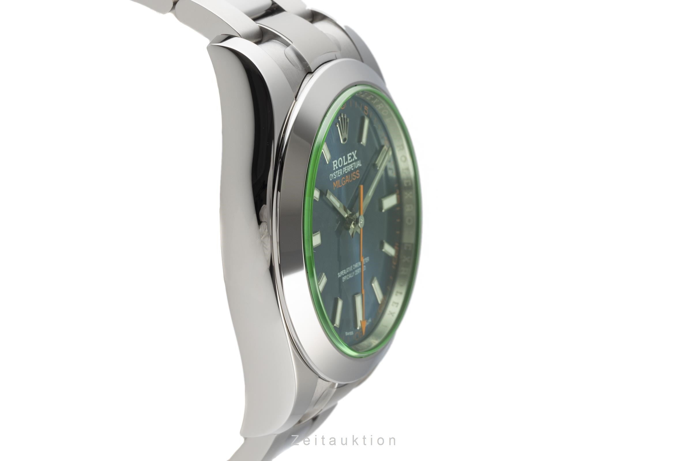 Rolex Milgauss acier automatique montre pour hommes 116400GV  [2203354]