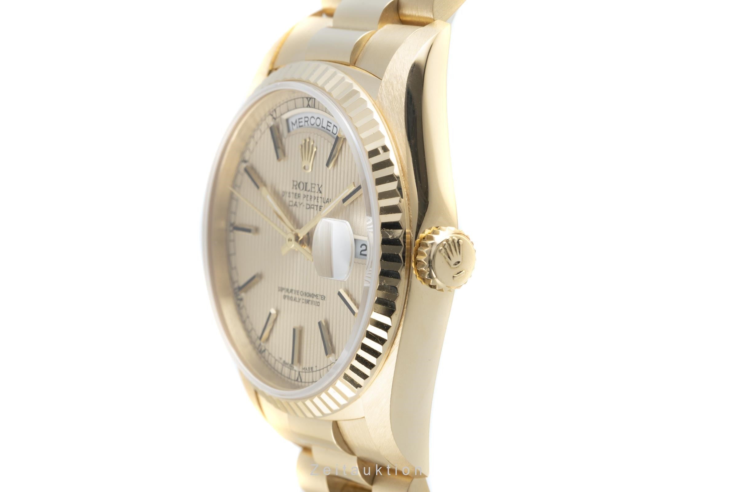 Rolex Day-Date oro 18 ct automatismo orologio da uomo 18238  [2203360]