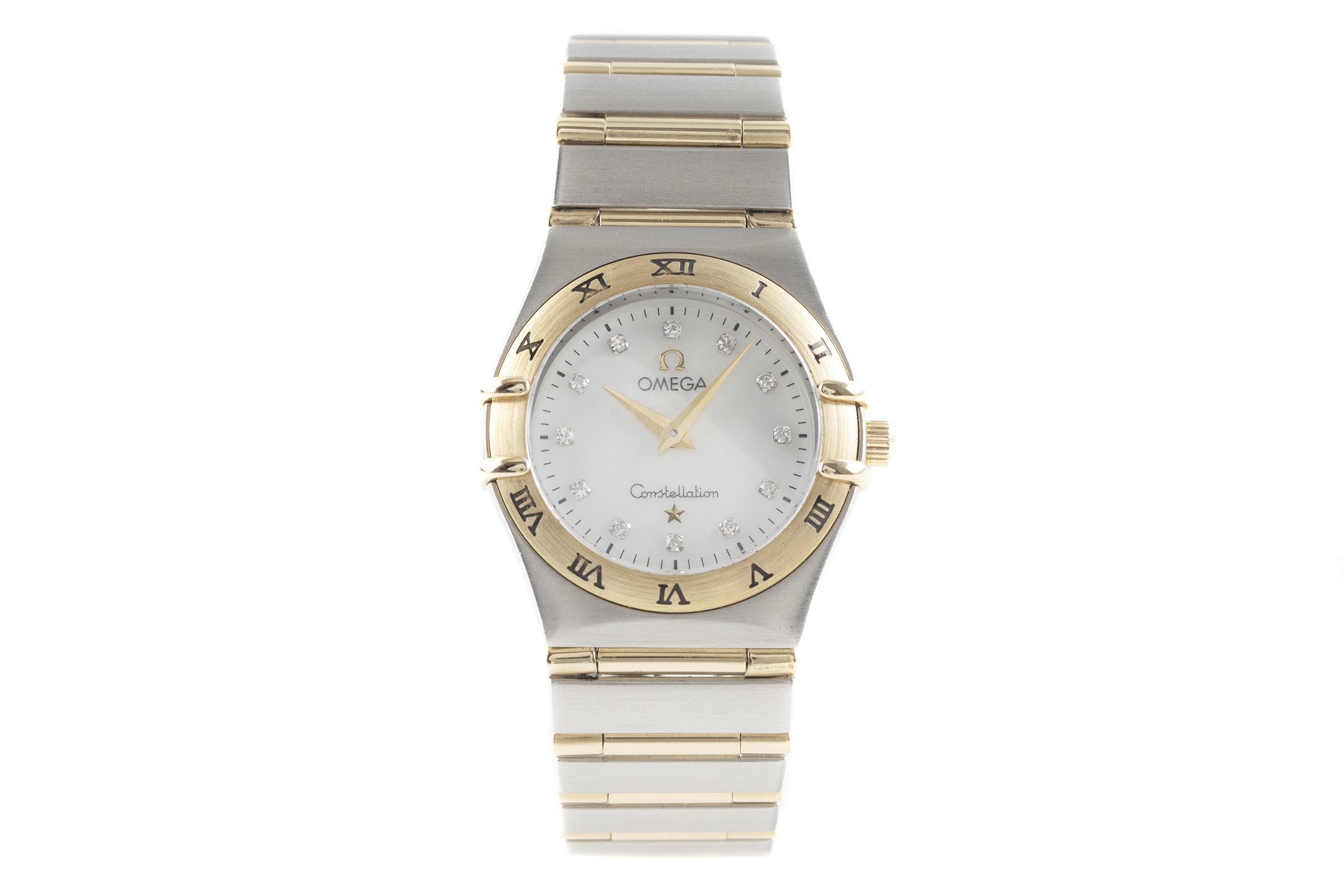 Omega Constellation acero / oro cuarzo reloj para damas  1272.75.00 LP: 5700EUR  [2203364]