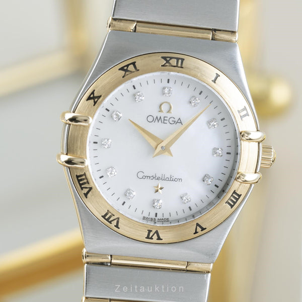 Omega Constellation acero / oro cuarzo reloj para damas  1272.75.00 LP: 5700EUR  [2203364]