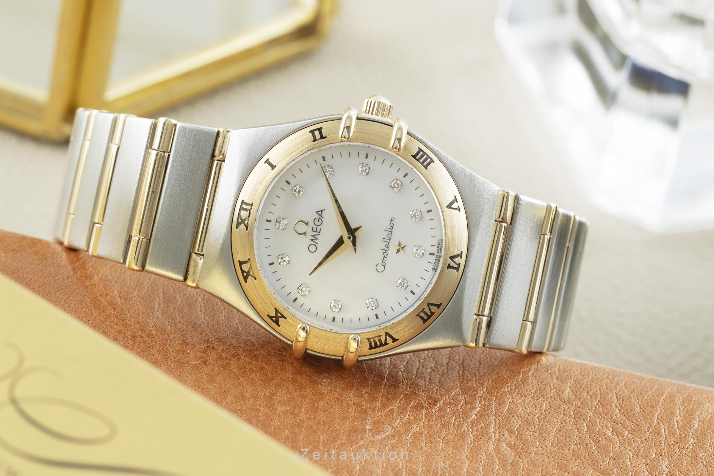 Omega Constellation acero / oro cuarzo reloj para damas  1272.75.00 LP: 5700EUR  [2203364]