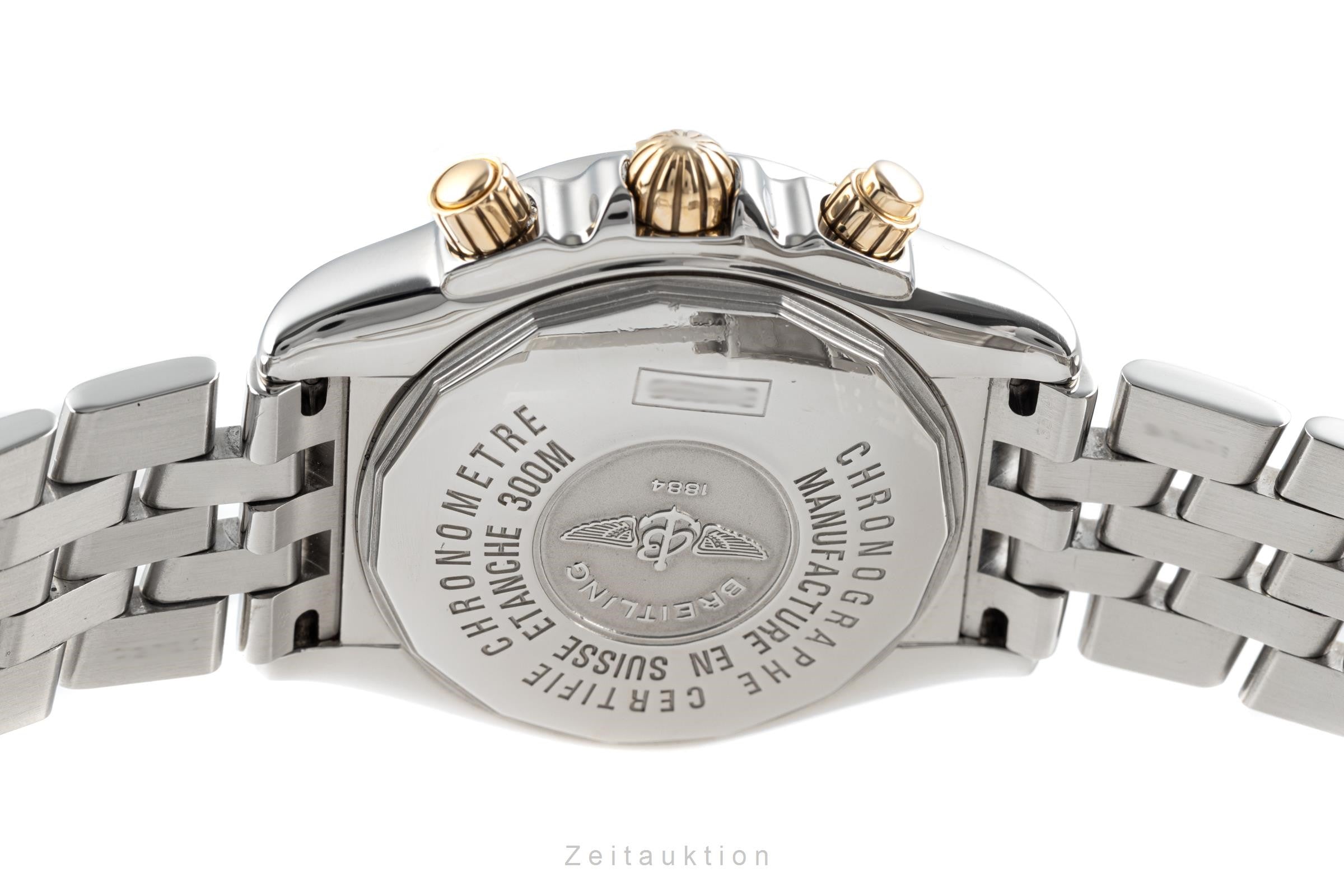 Breitling Chronomat cronografo acciaio / oro automatismo orologio da uomo B13356 LP: 9300EUR  [2203369]