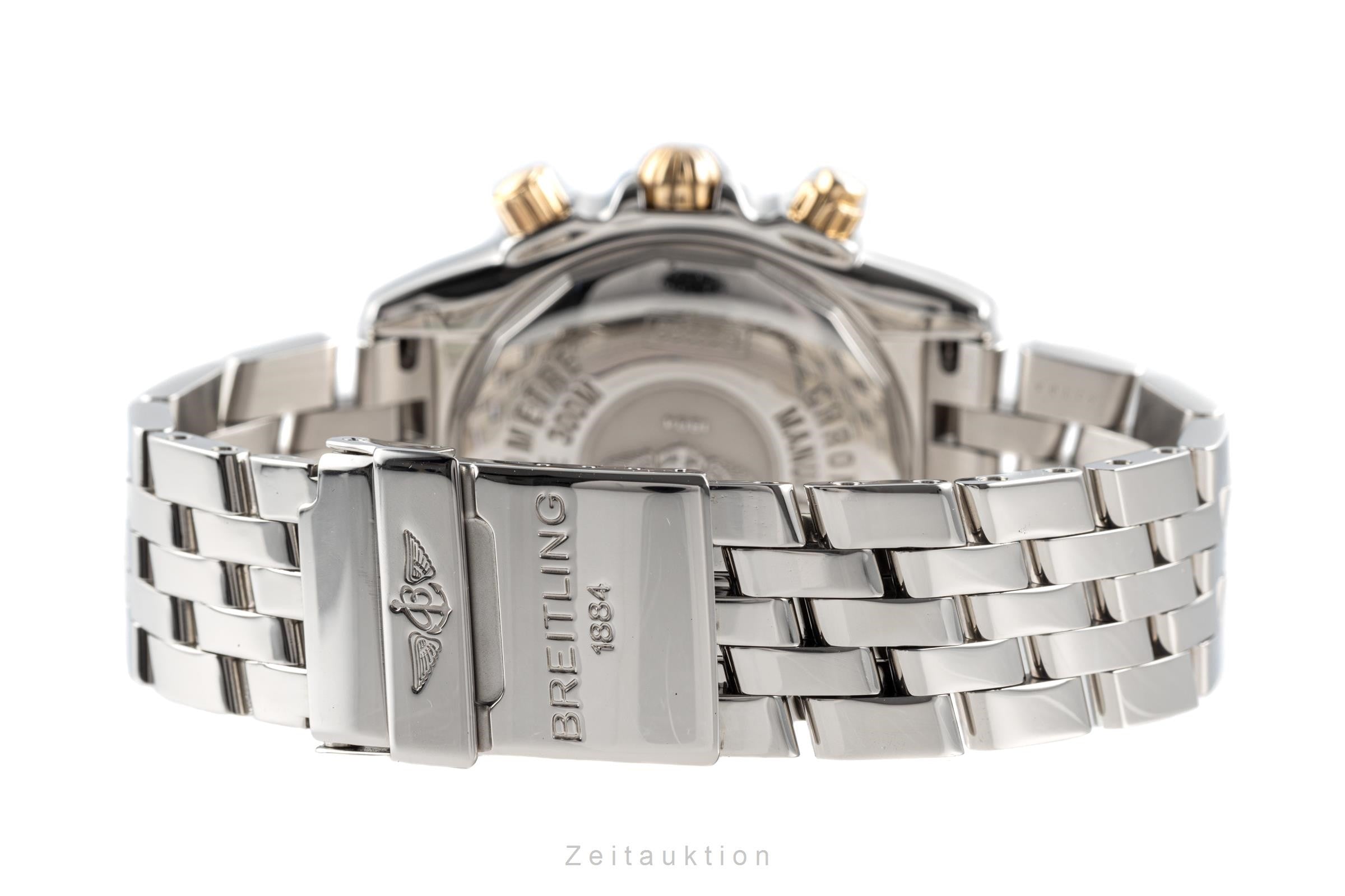 Breitling Chronomat cronografo acciaio / oro automatismo orologio da uomo B13356 LP: 9300EUR  [2203369]