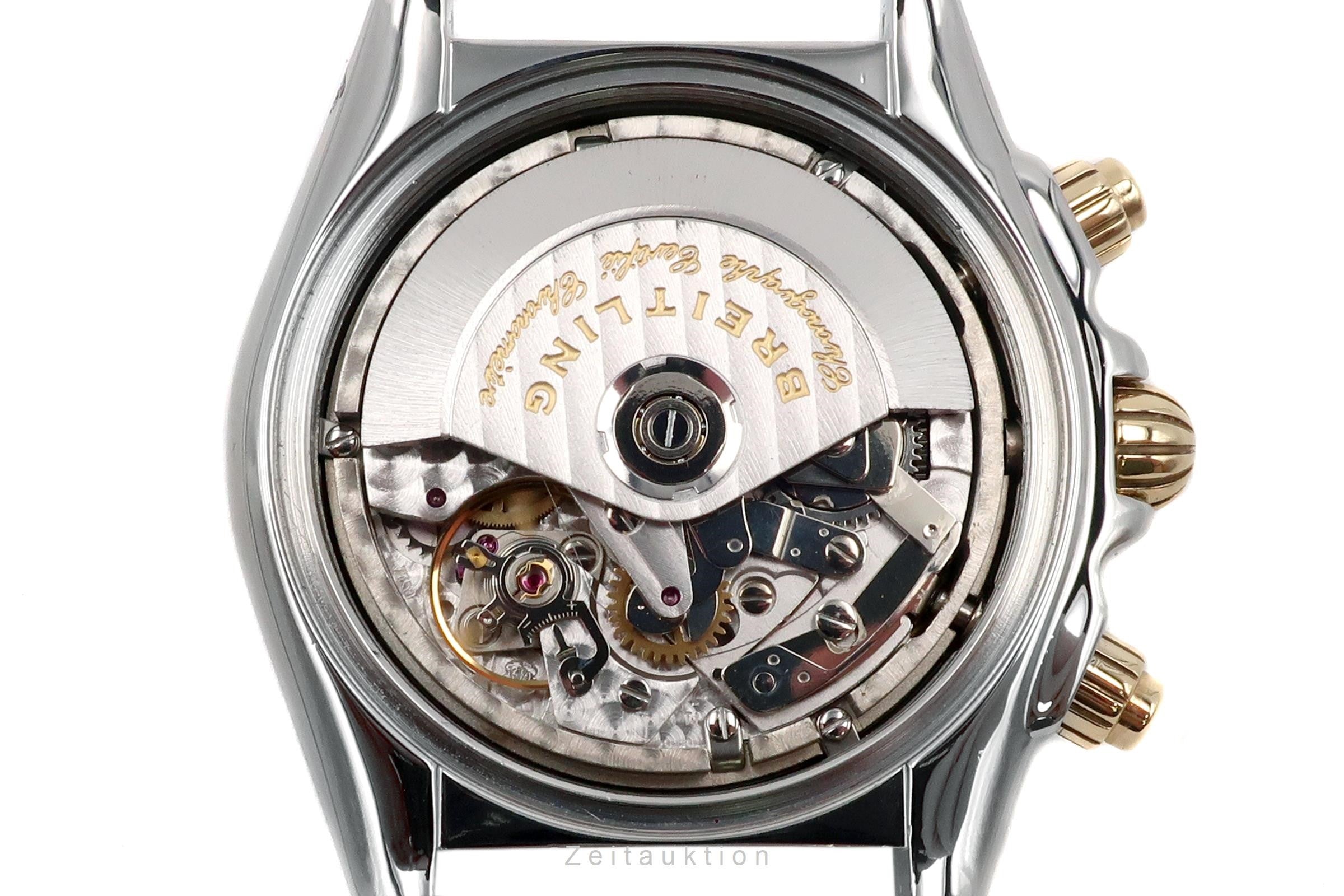 Breitling Chronomat cronografo acciaio / oro automatismo orologio da uomo B13356 LP: 9300EUR  [2203369]