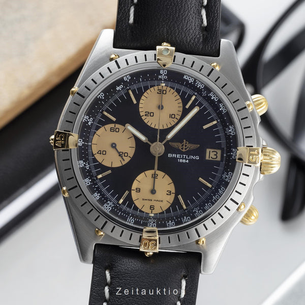 Breitling Chronomat cronografo acciaio / oro automatismo orologio da uomo 81.950, B13047 LP: 9300EUR  [2203400]