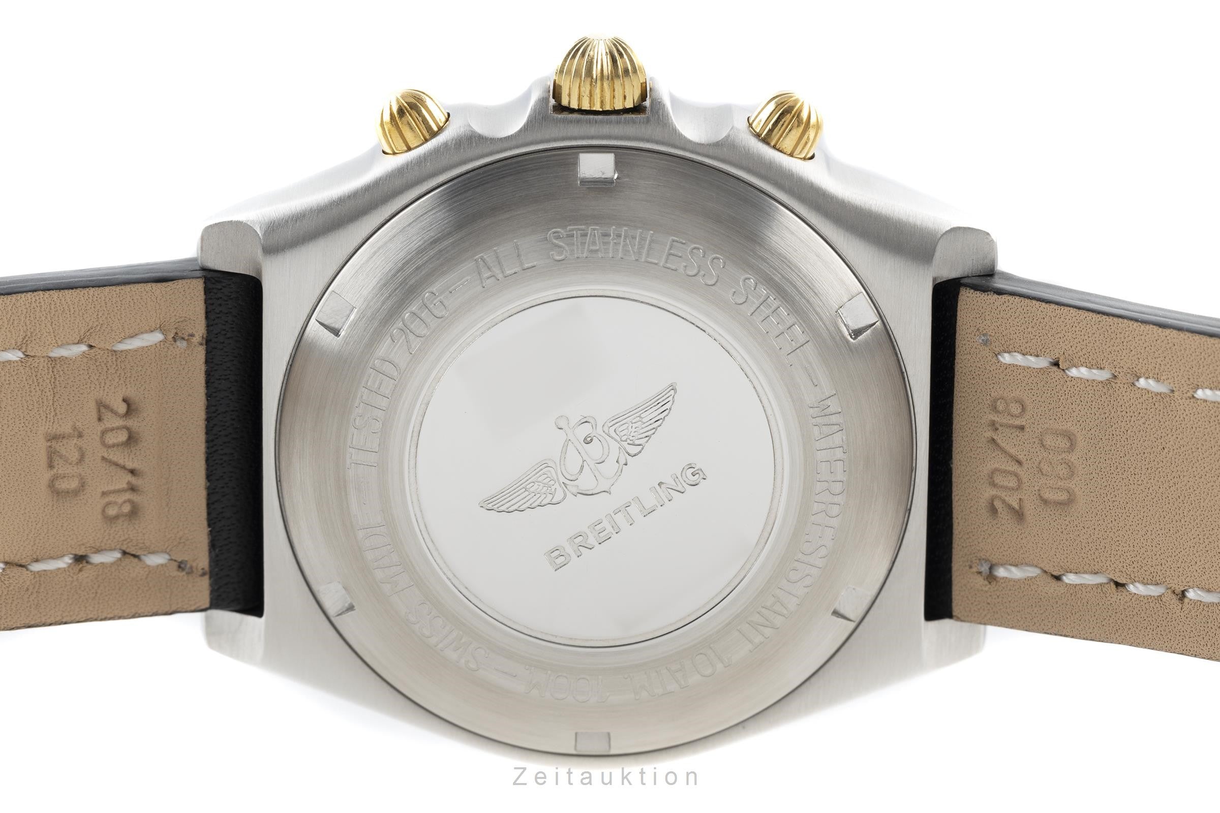 Breitling Chronomat cronografo acciaio / oro automatismo orologio da uomo 81.950, B13047 LP: 9300EUR  [2203400]